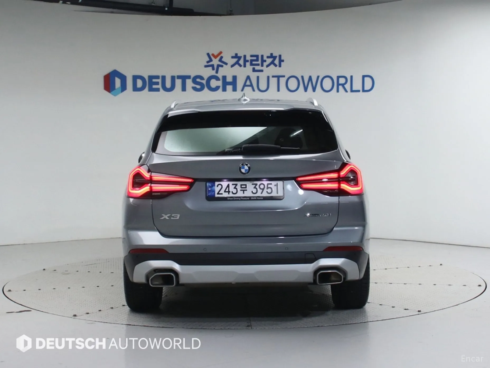 BMW X3 (G01) превью 4