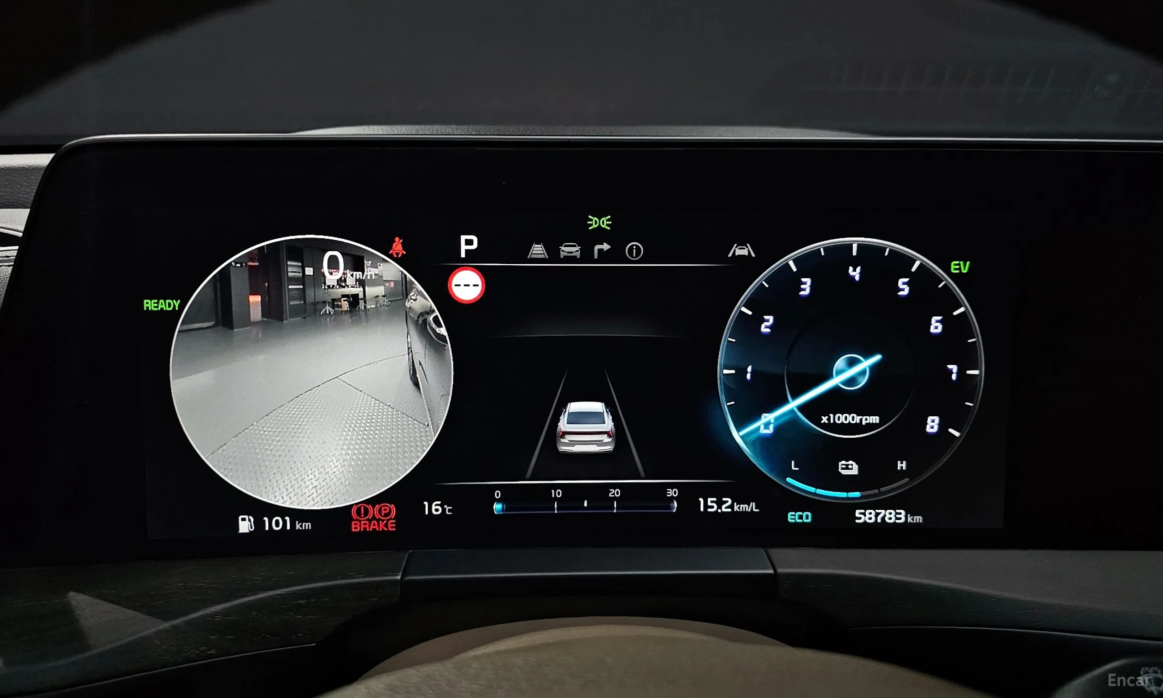 Kia K8 Hybrid превью 8