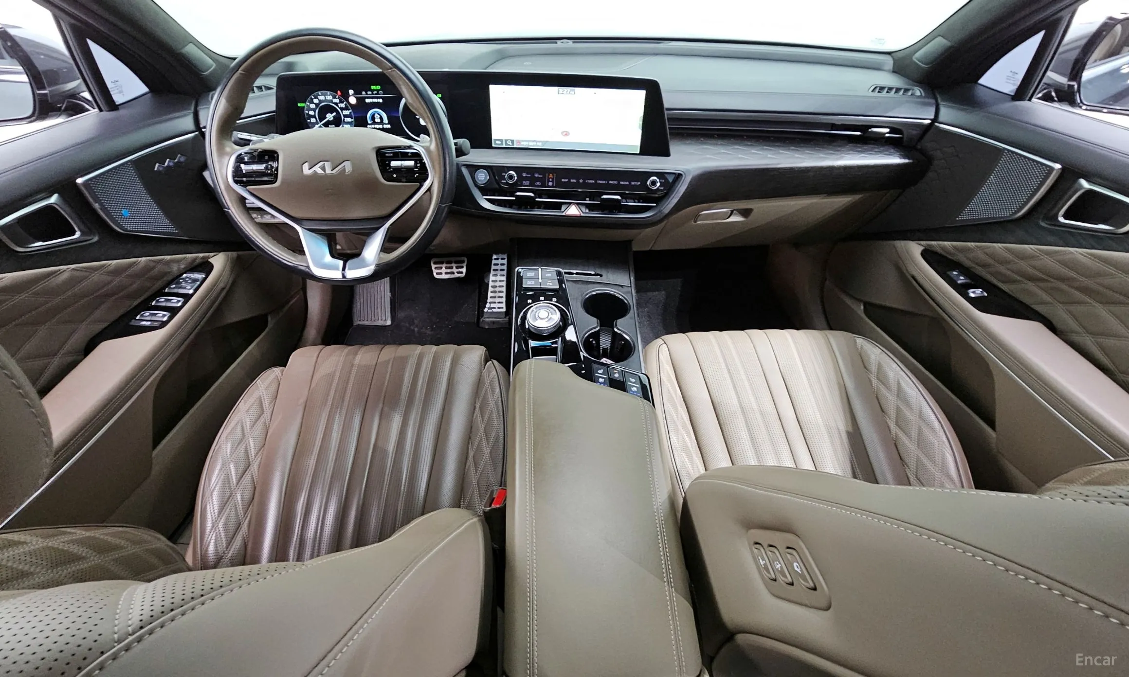 Kia K8 Hybrid превью 7