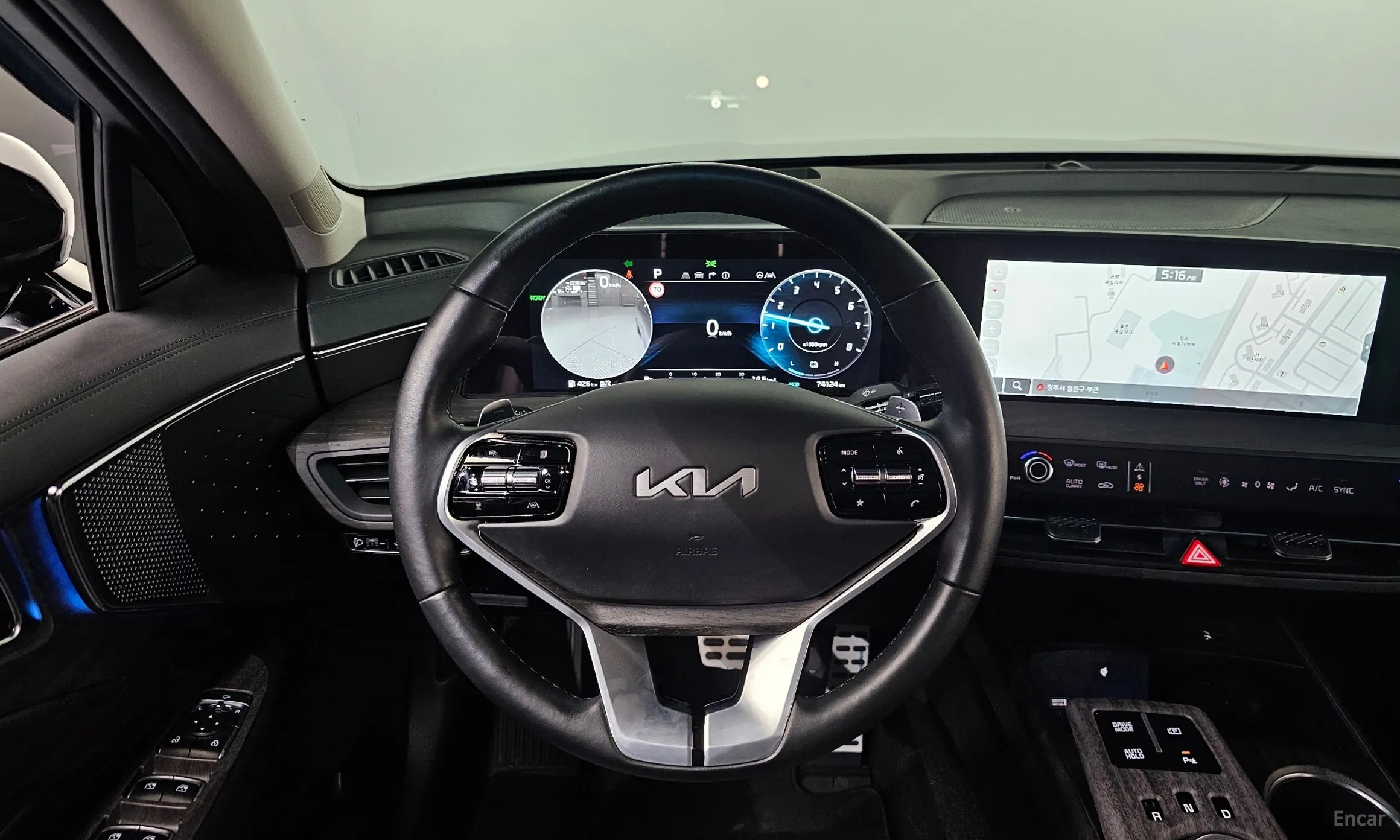 Kia K8 Hybrid превью 14