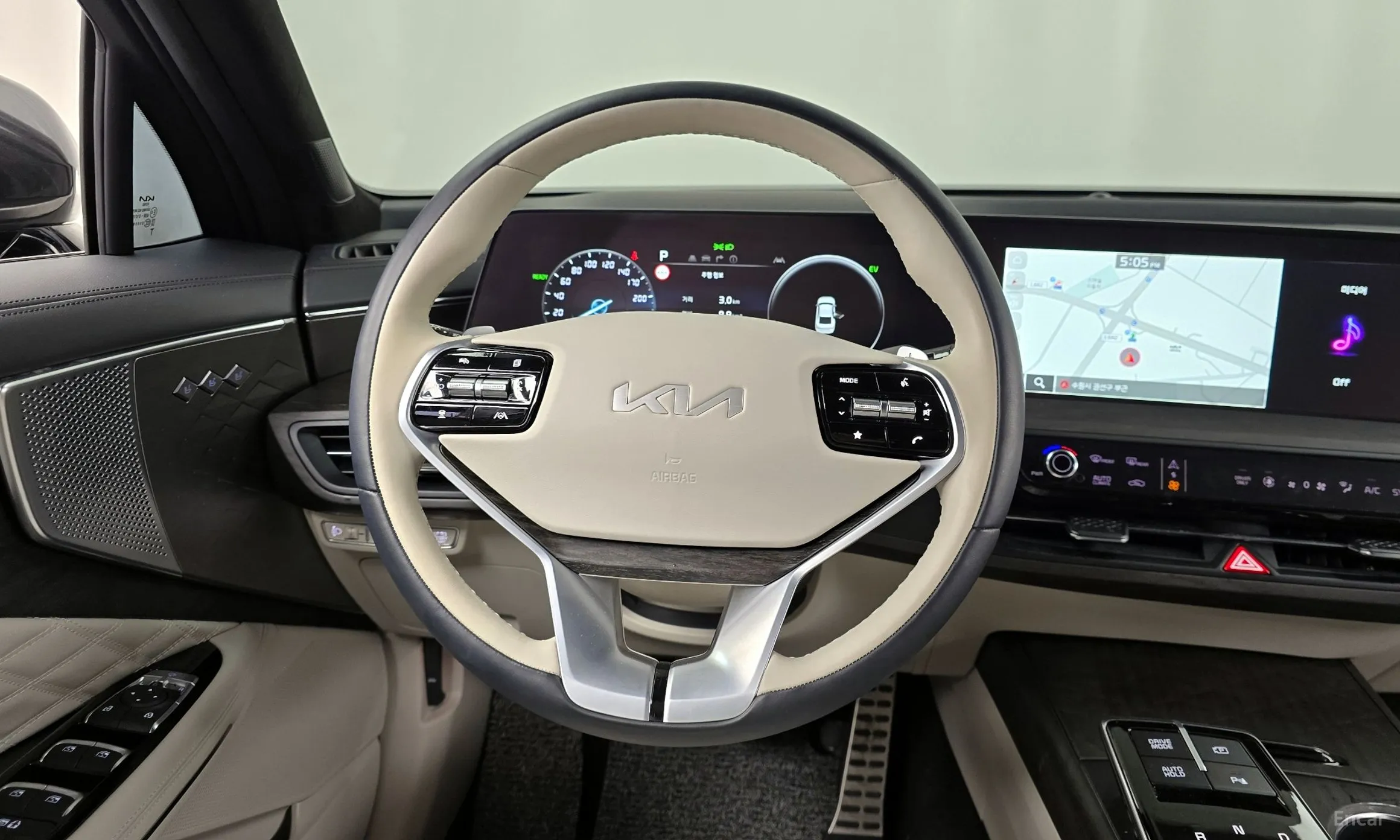Kia K8 Hybrid превью 13