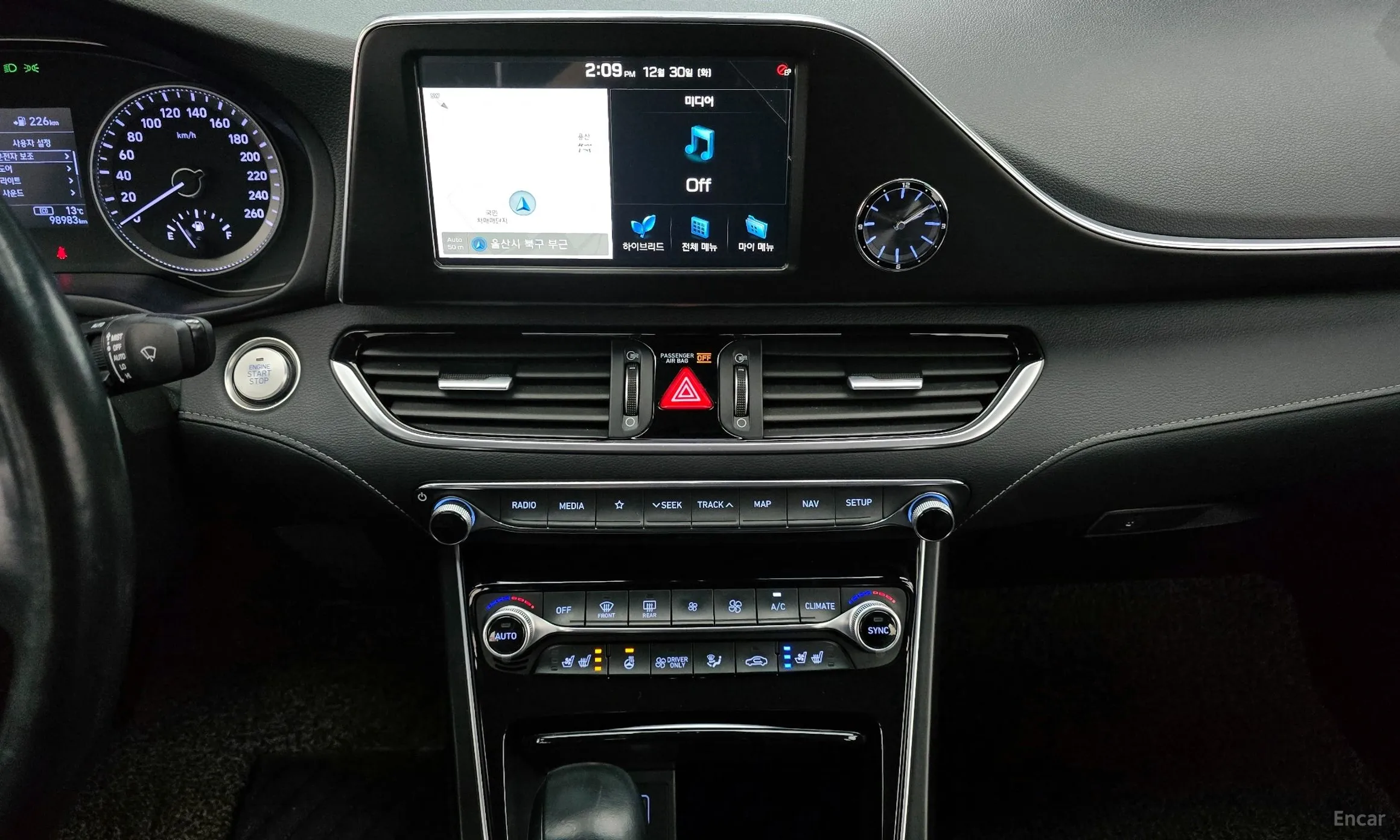 Hyundai Grandeur IG Hybrid превью 15