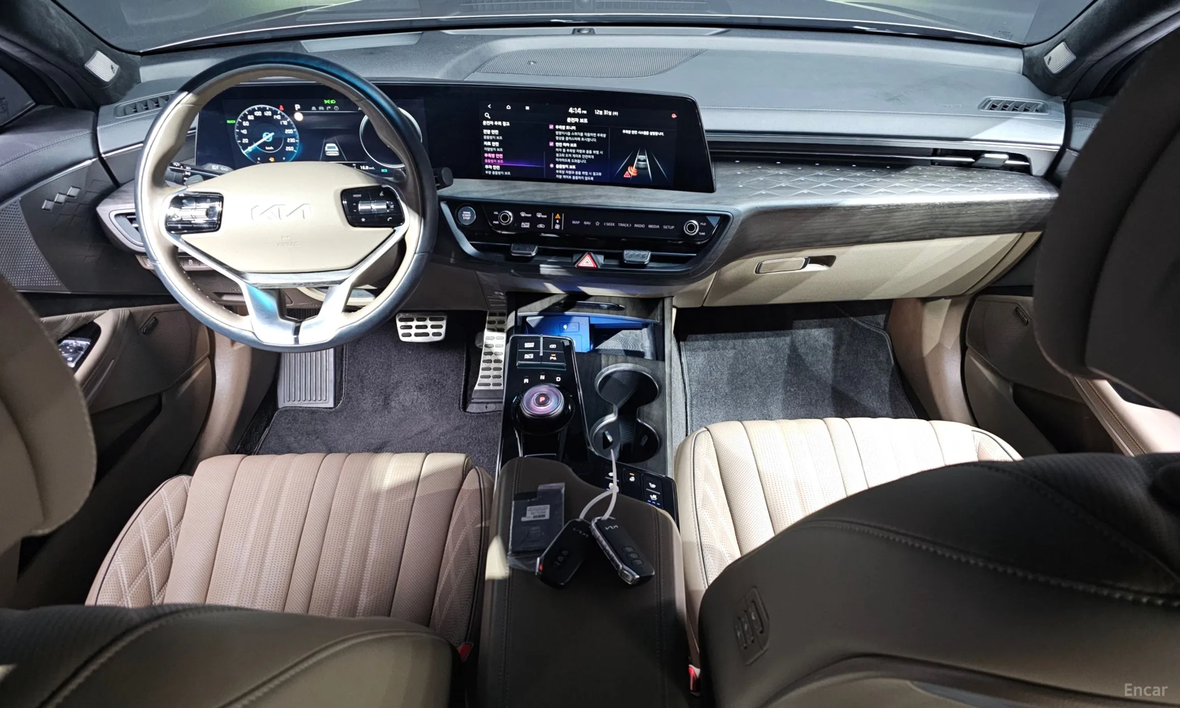 Kia K8 Hybrid превью 7