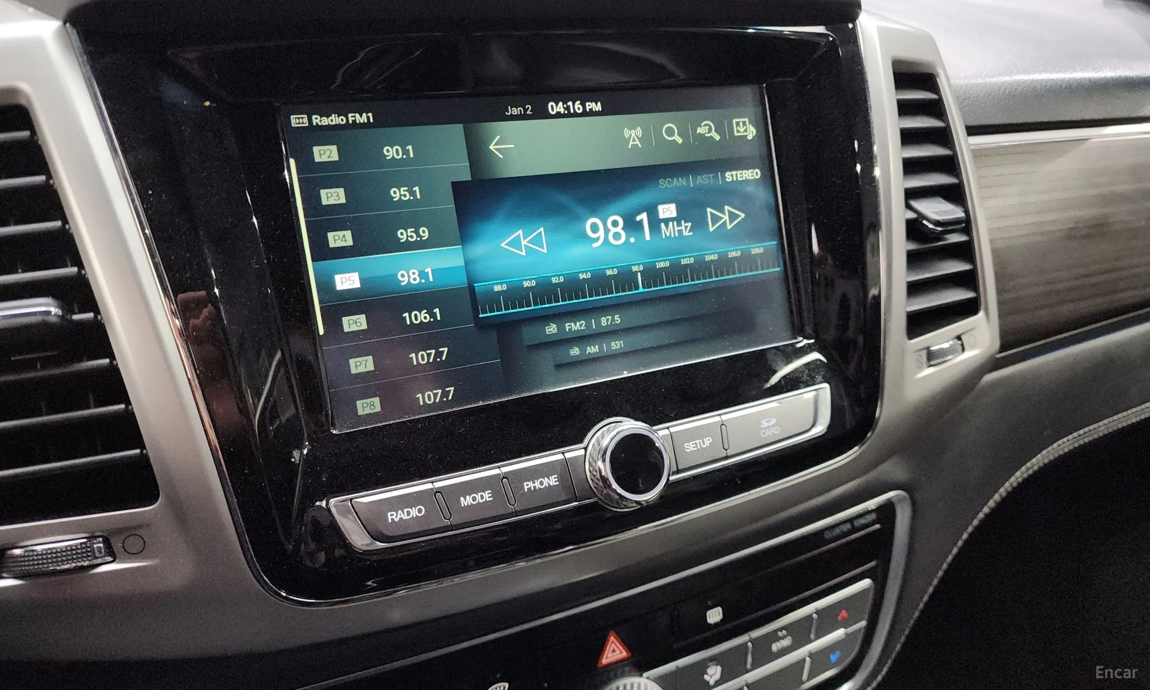 KG Mobility (SsangYong) G4 Rexton превью 15