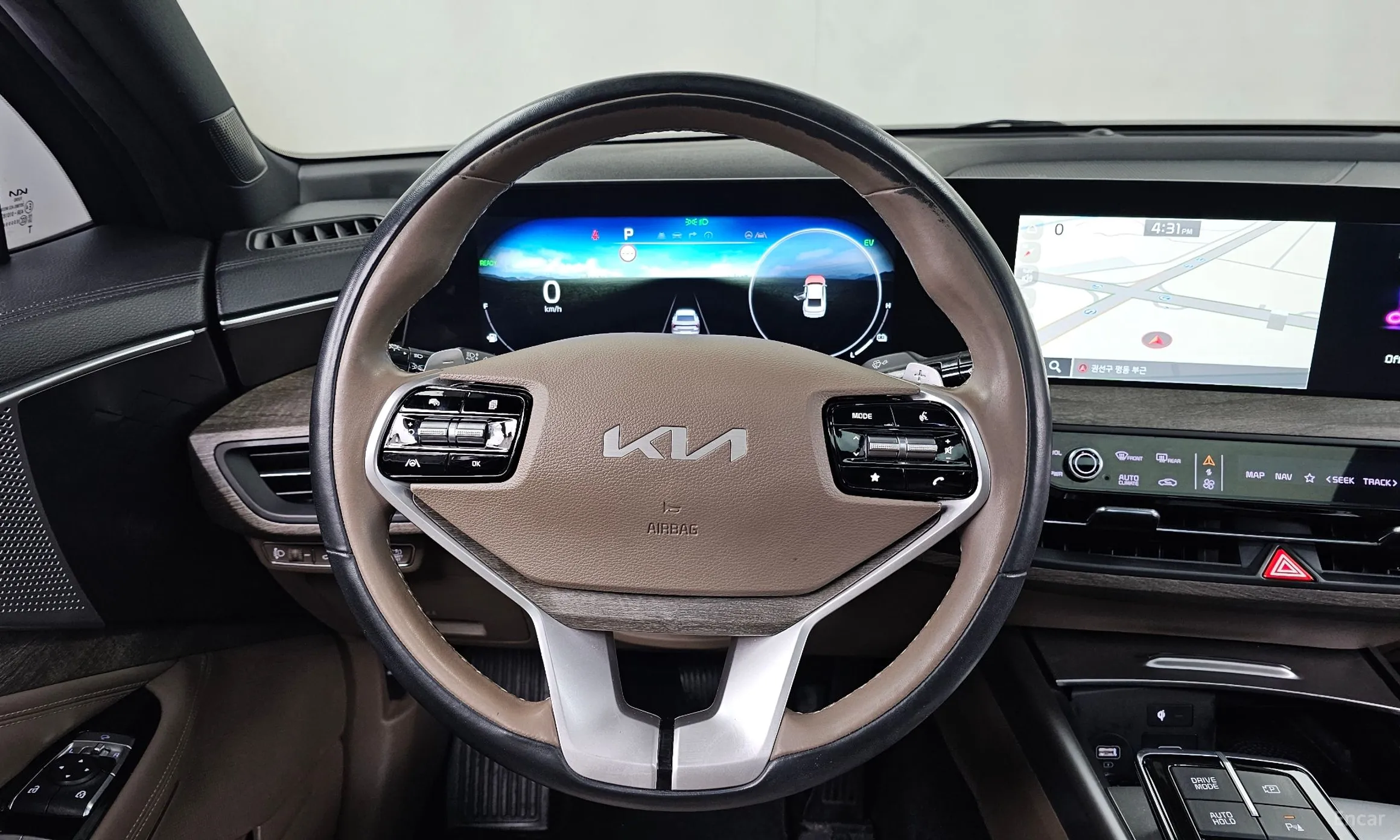 Kia K8 Hybrid превью 13