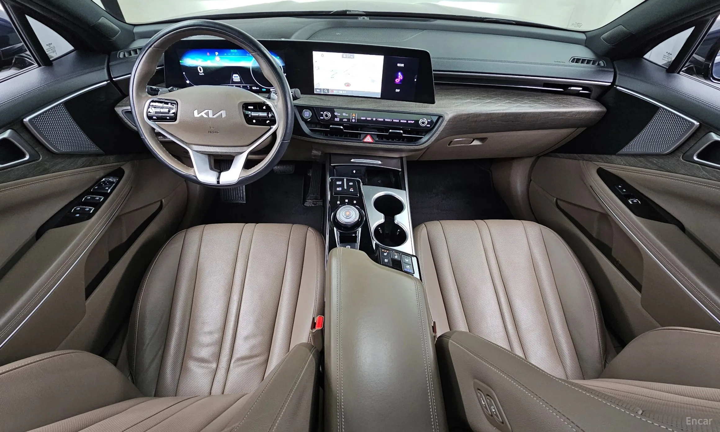 Kia K8 Hybrid превью 7