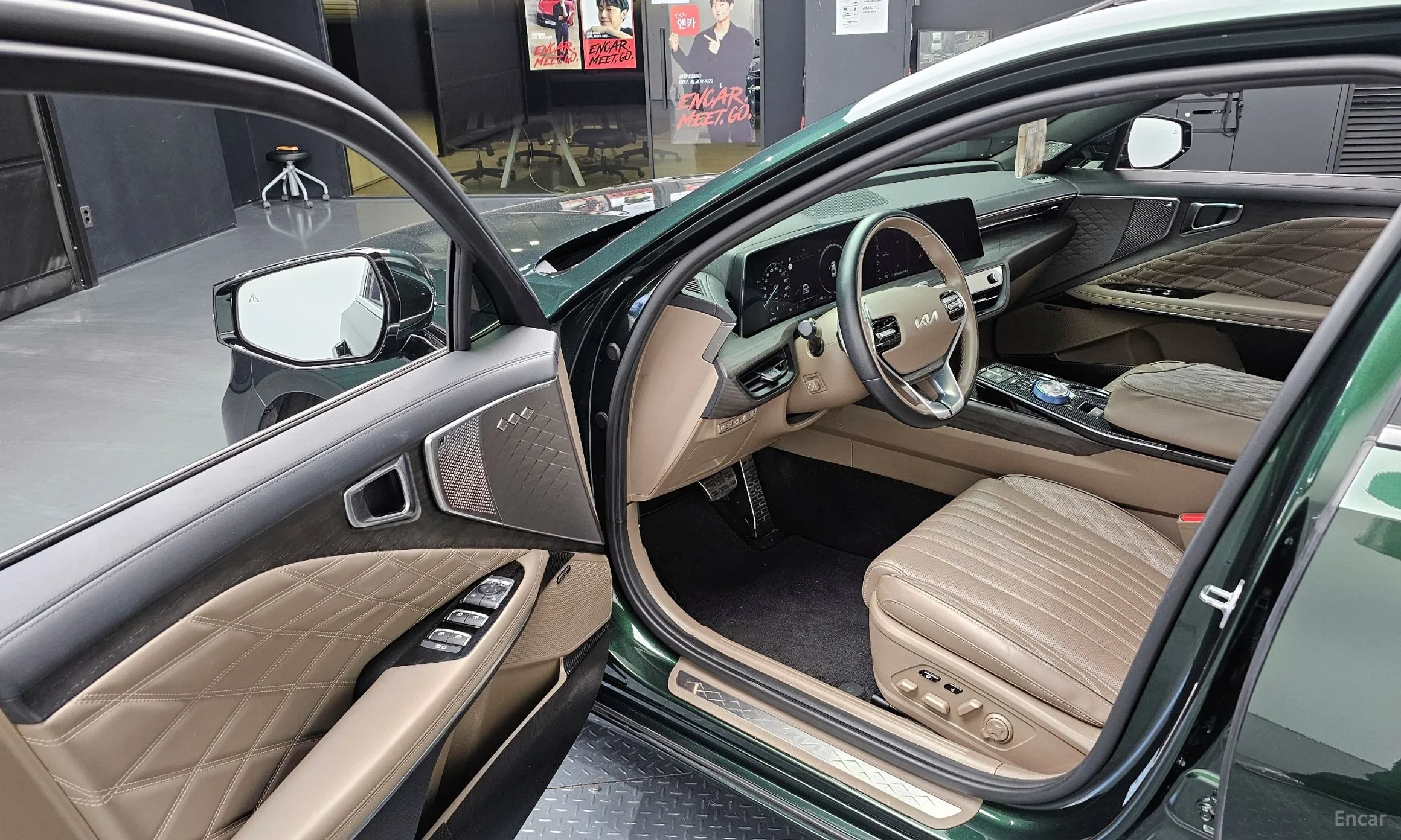 Kia K8 Hybrid превью 10