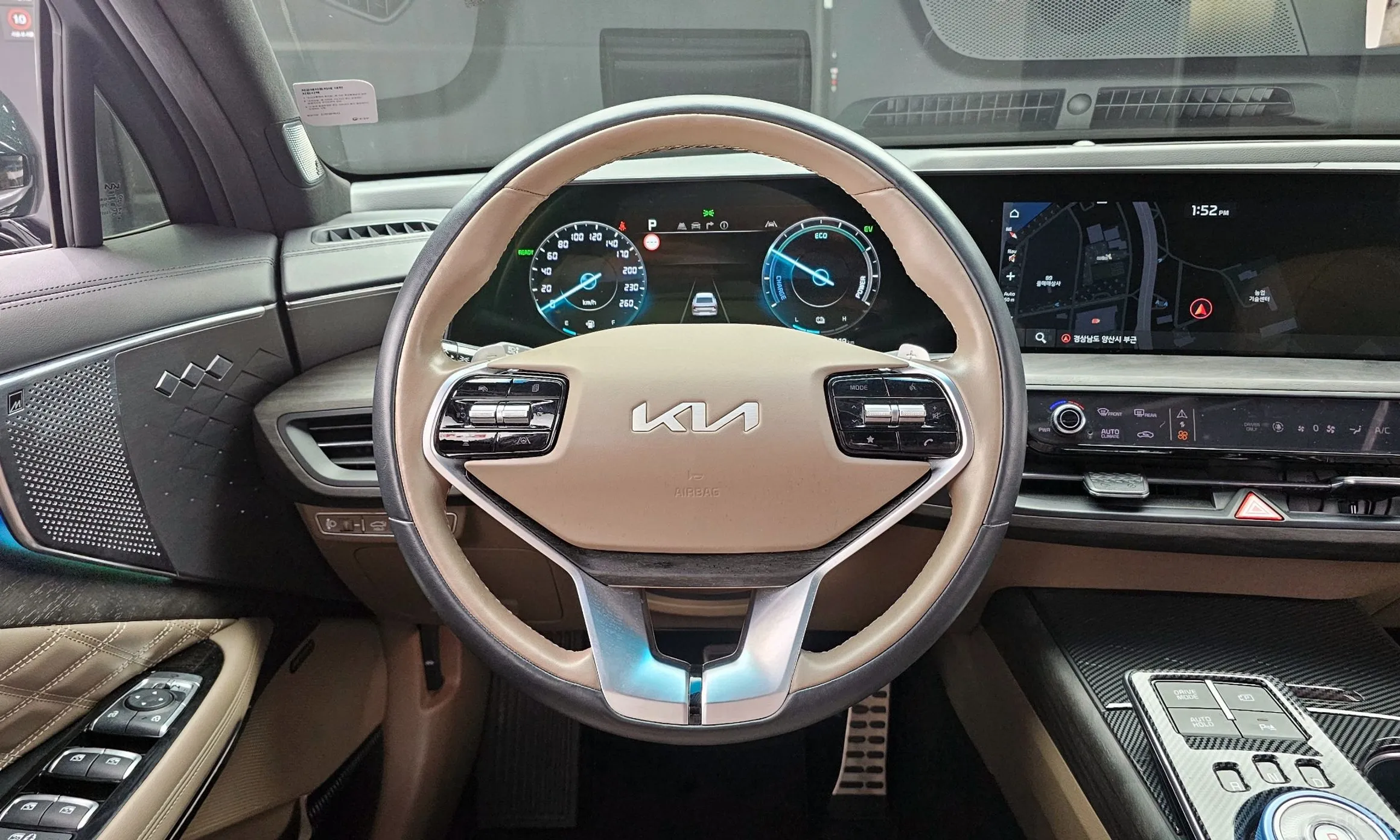 Kia K8 Hybrid превью 14