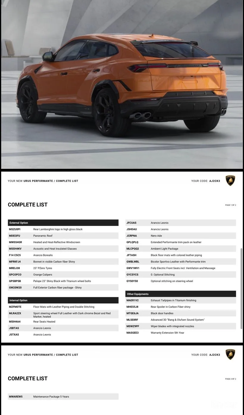 Lamborghini Urus превью 4