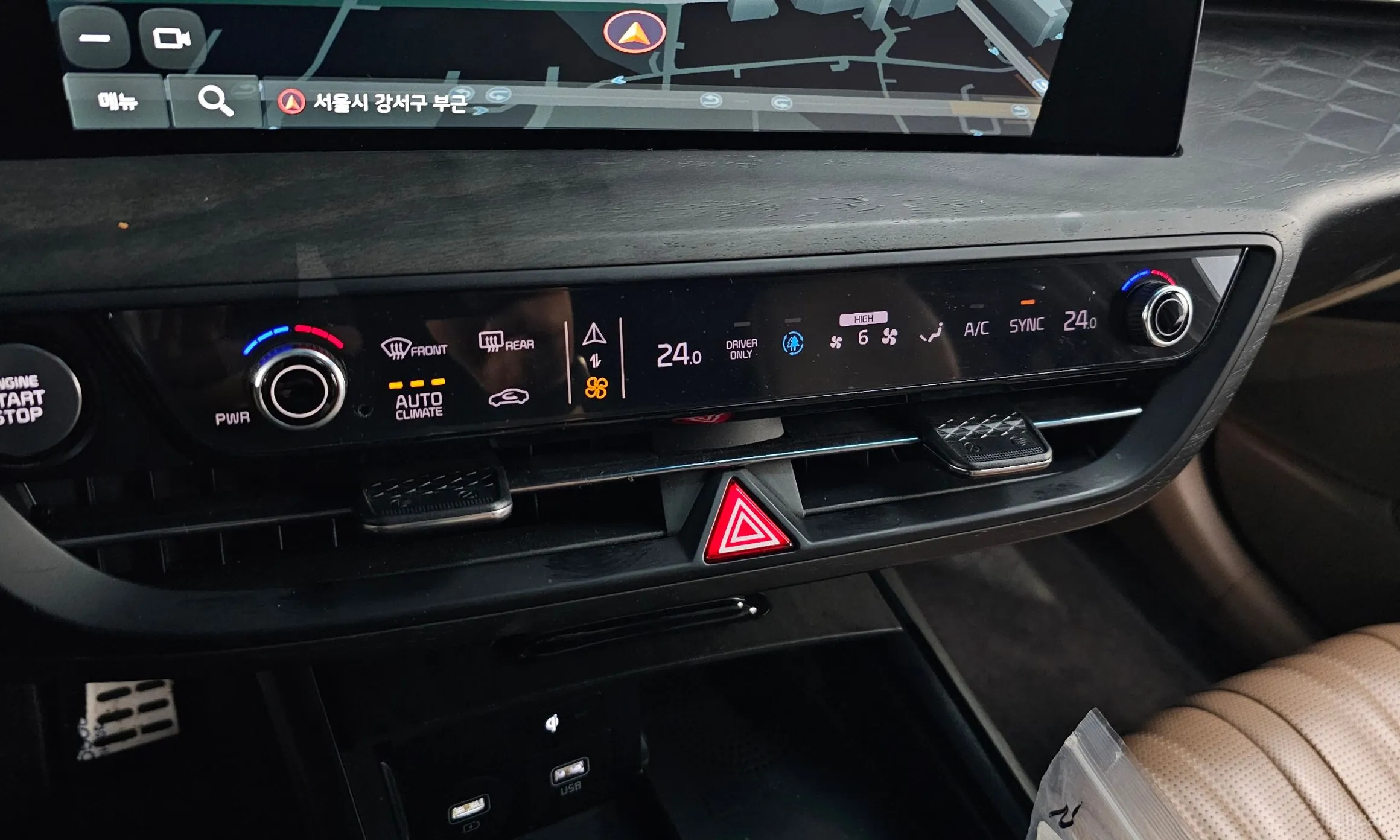 Kia K8 Hybrid превью 18