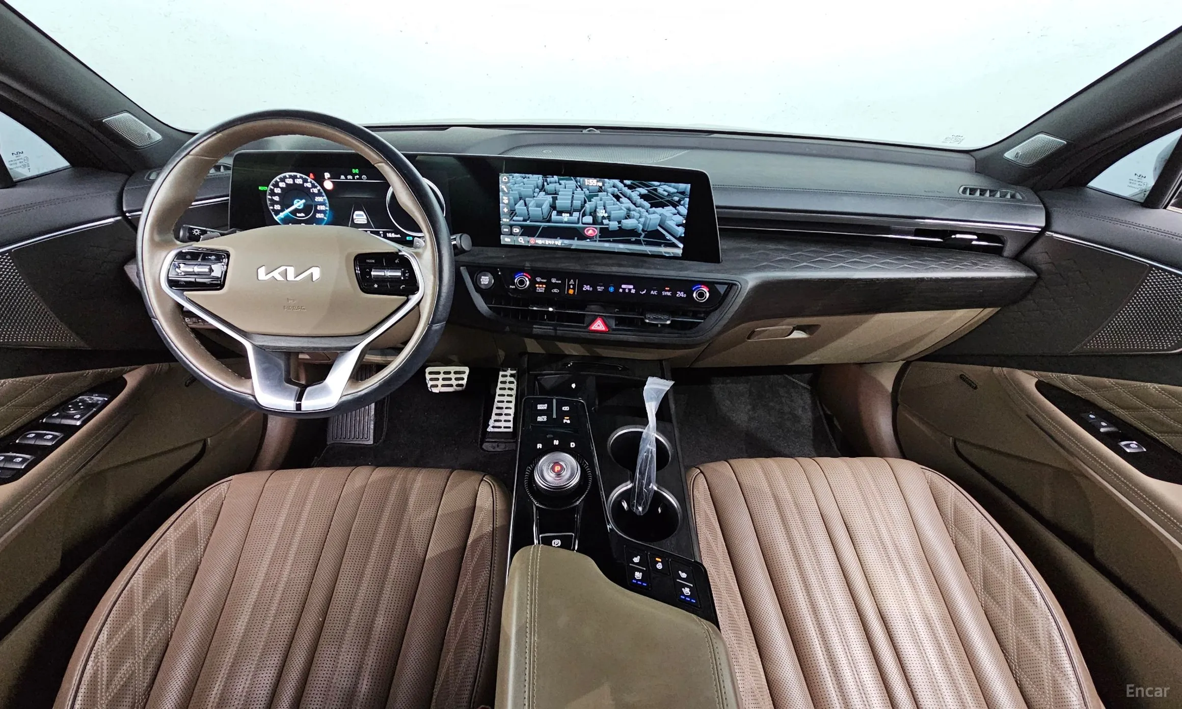 Kia K8 Hybrid превью 7