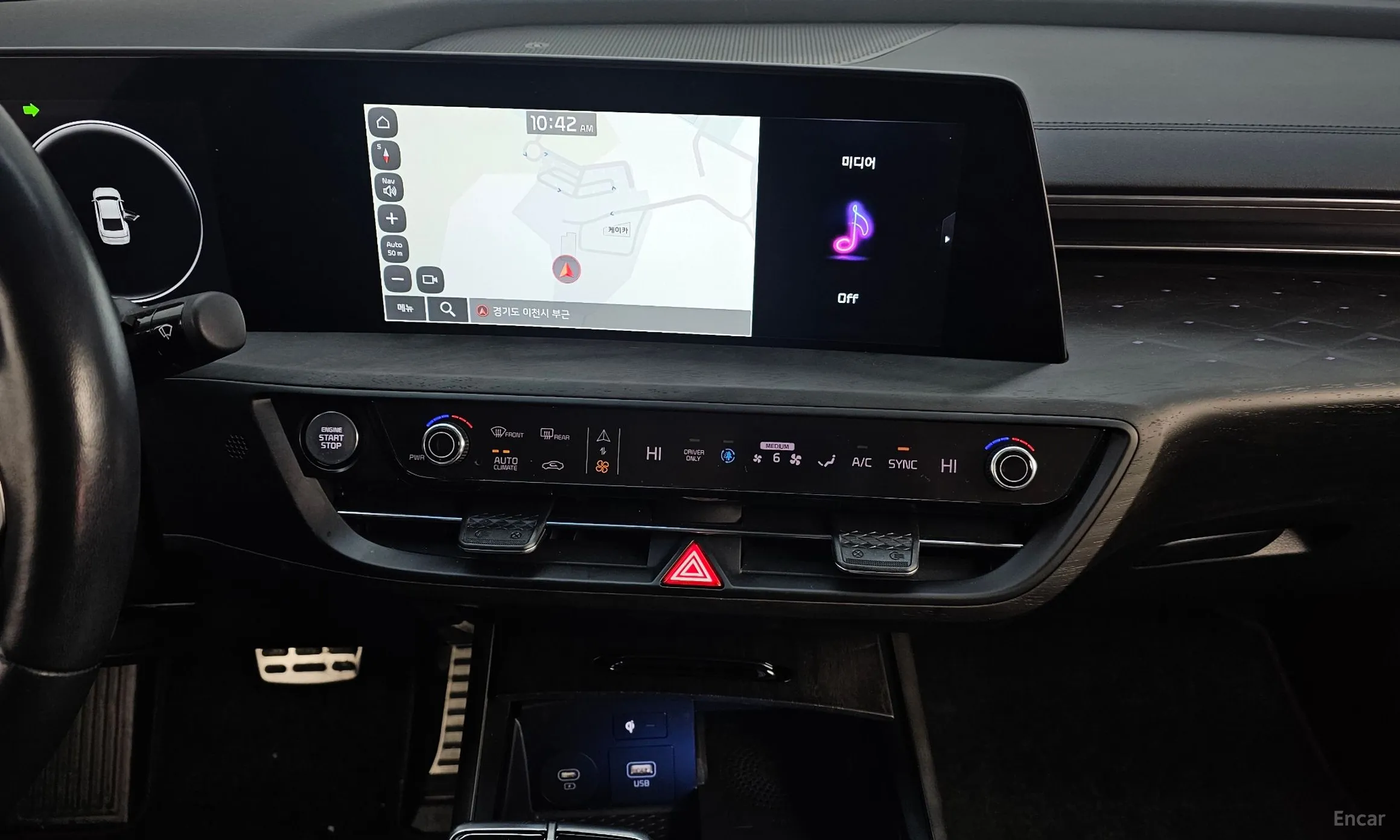 Kia K8 Hybrid превью 15
