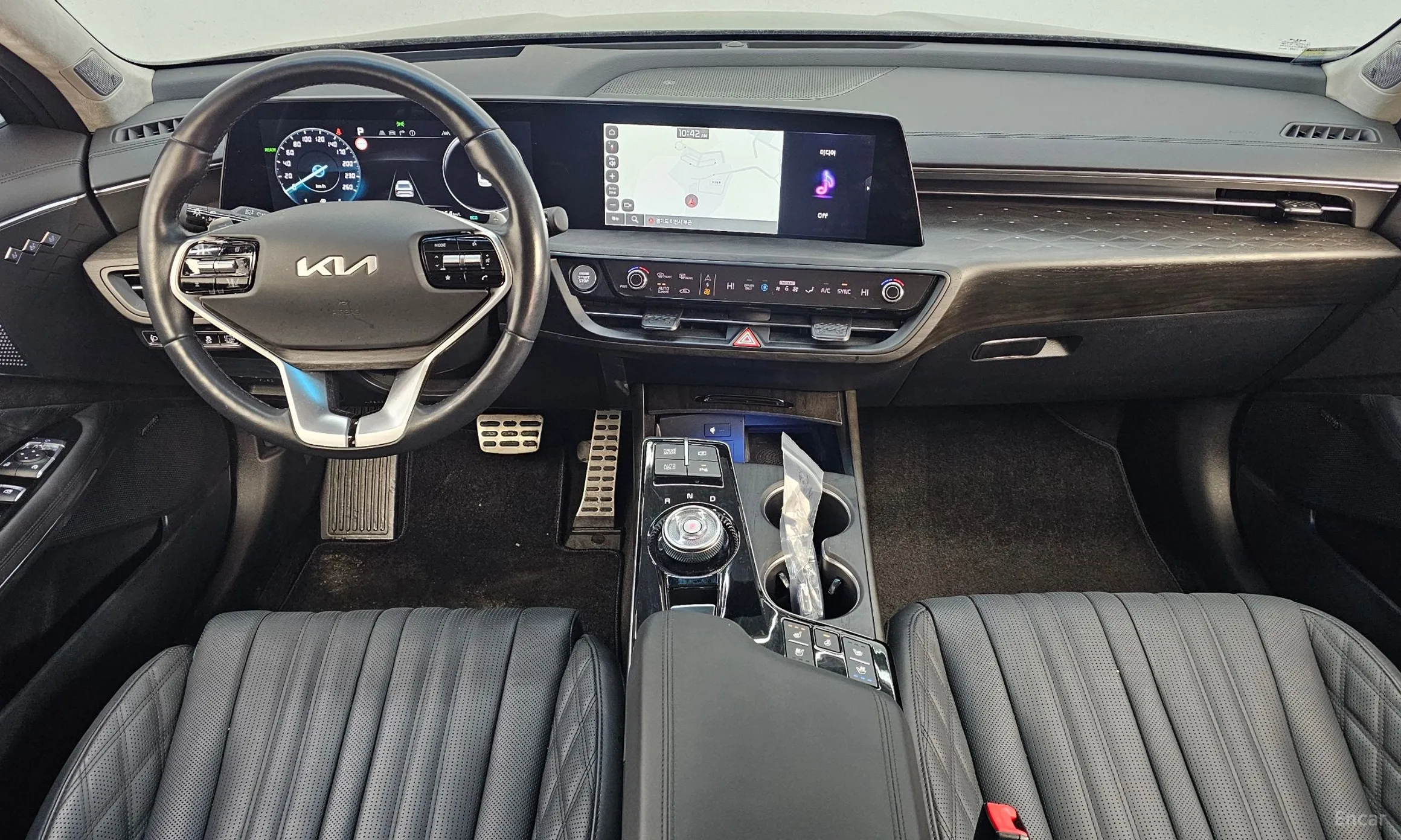 Kia K8 Hybrid превью 7