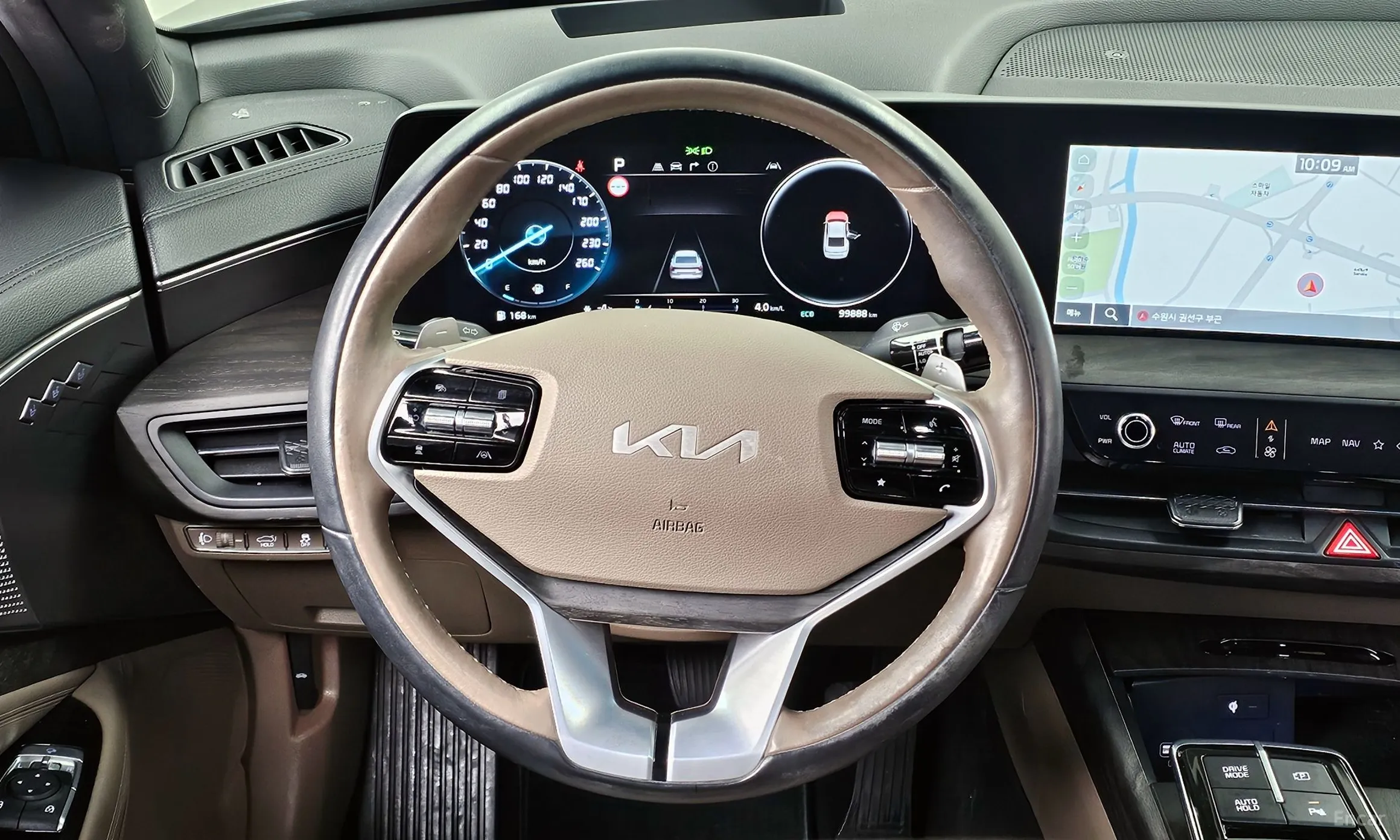 Kia K8 Hybrid превью 13