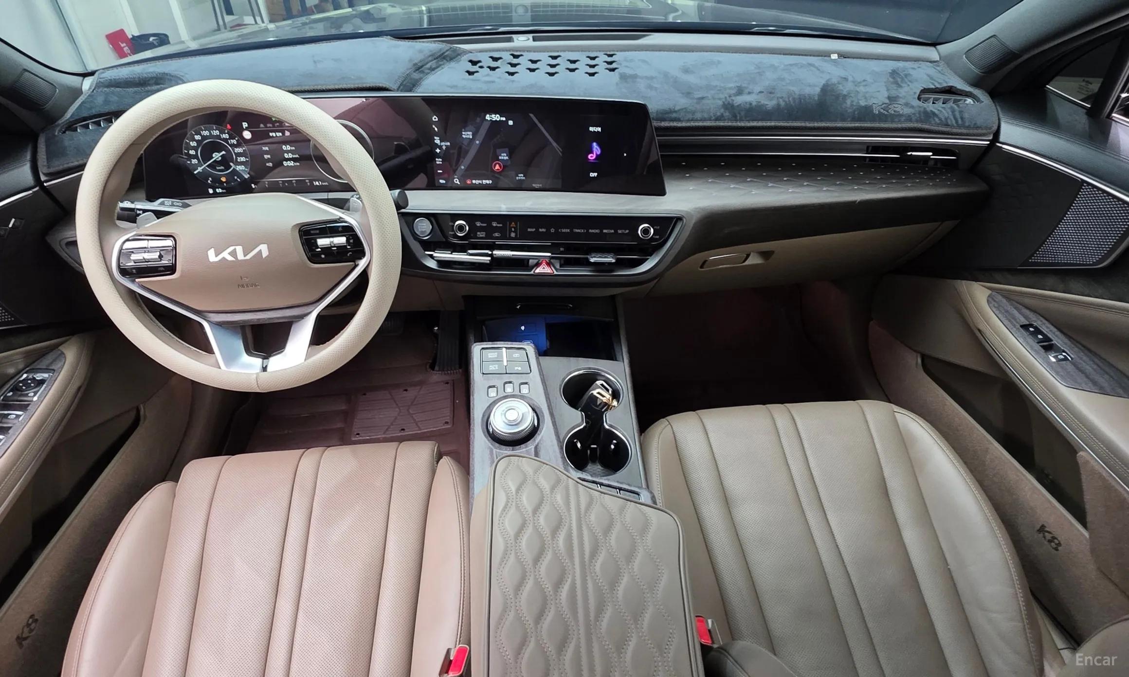 Kia K8 превью 7