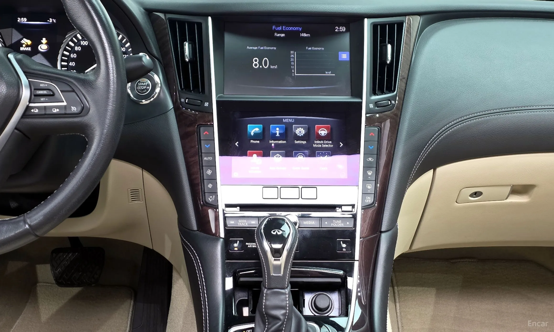 Infiniti Q50 превью 14