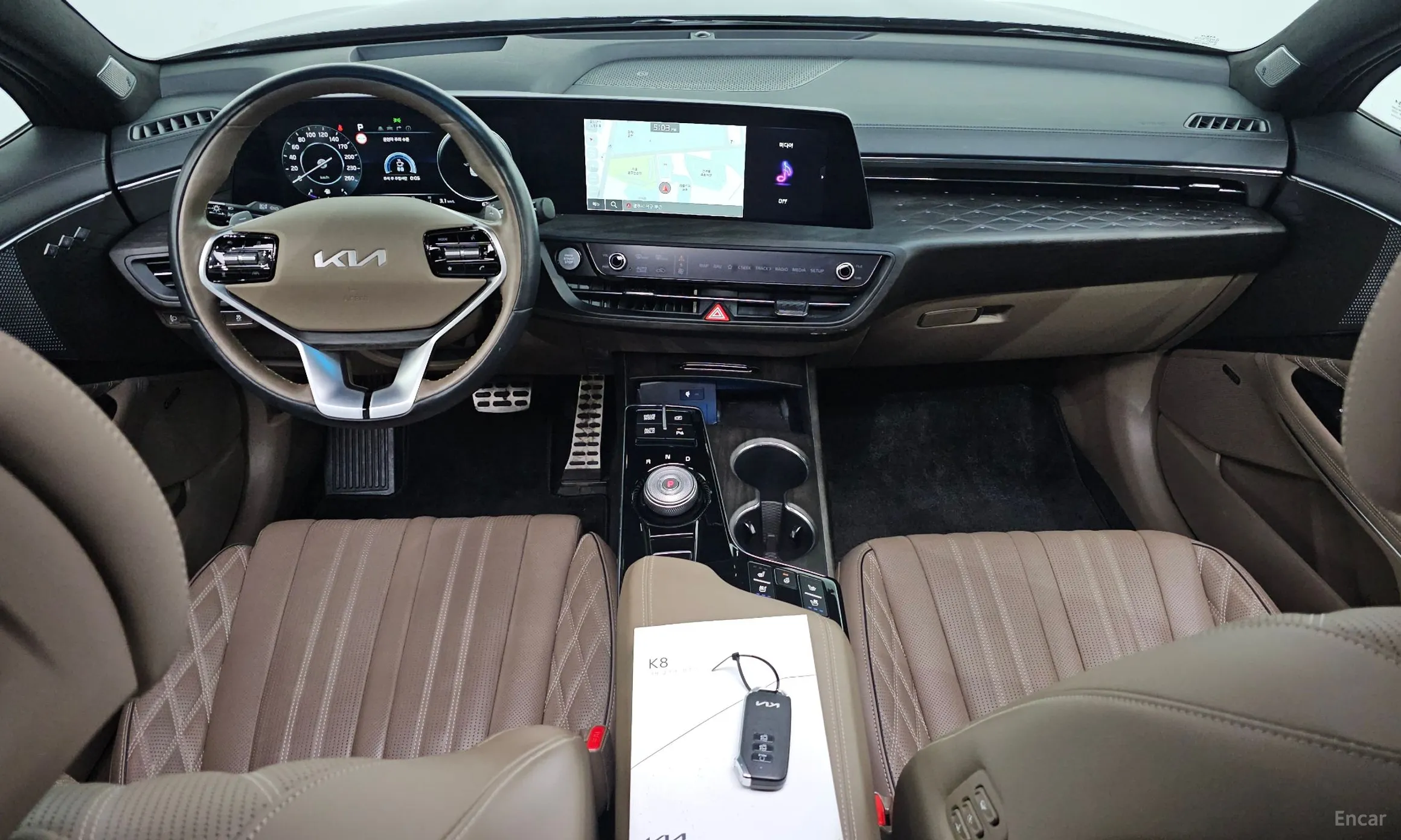 Kia K8 превью 7