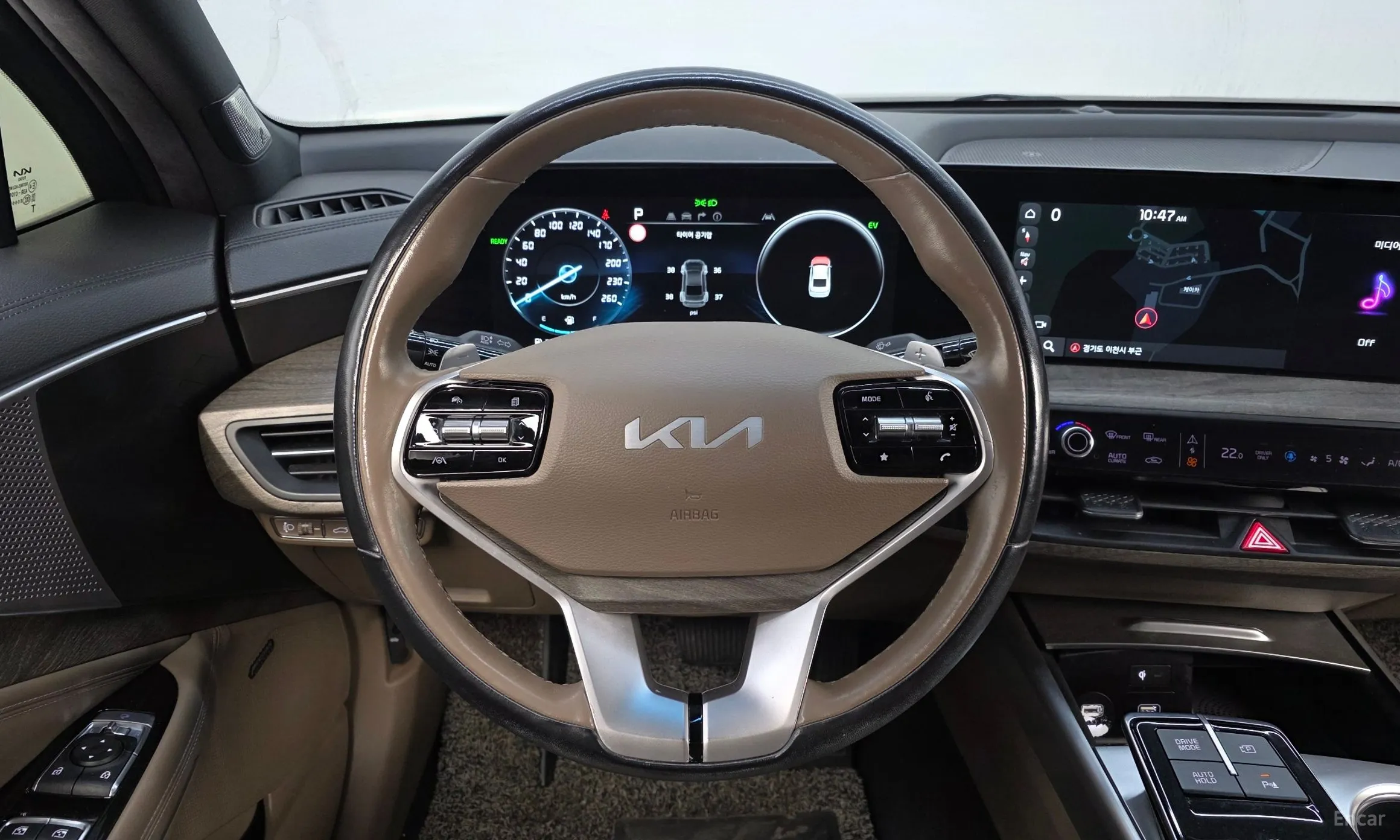 Kia K8 Hybrid превью 14