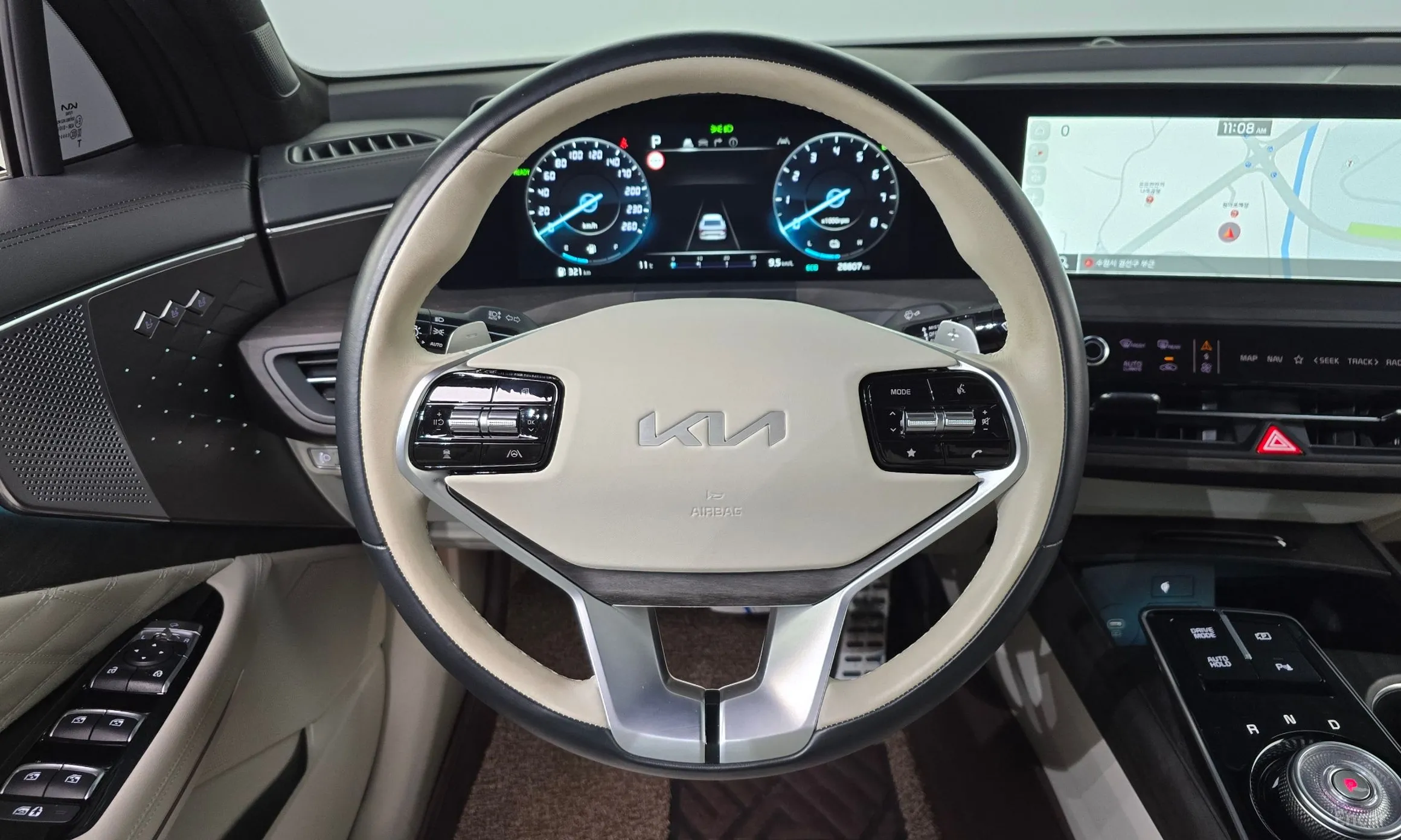 Kia K8 Hybrid превью 13