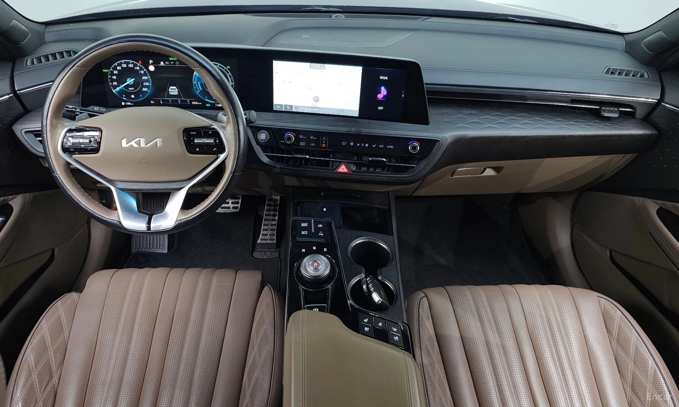 Kia K8 Hybrid превью 7