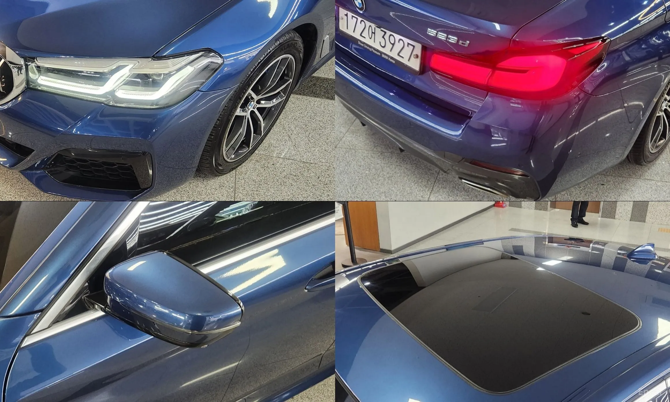BMW 5 Series (G30) превью 17