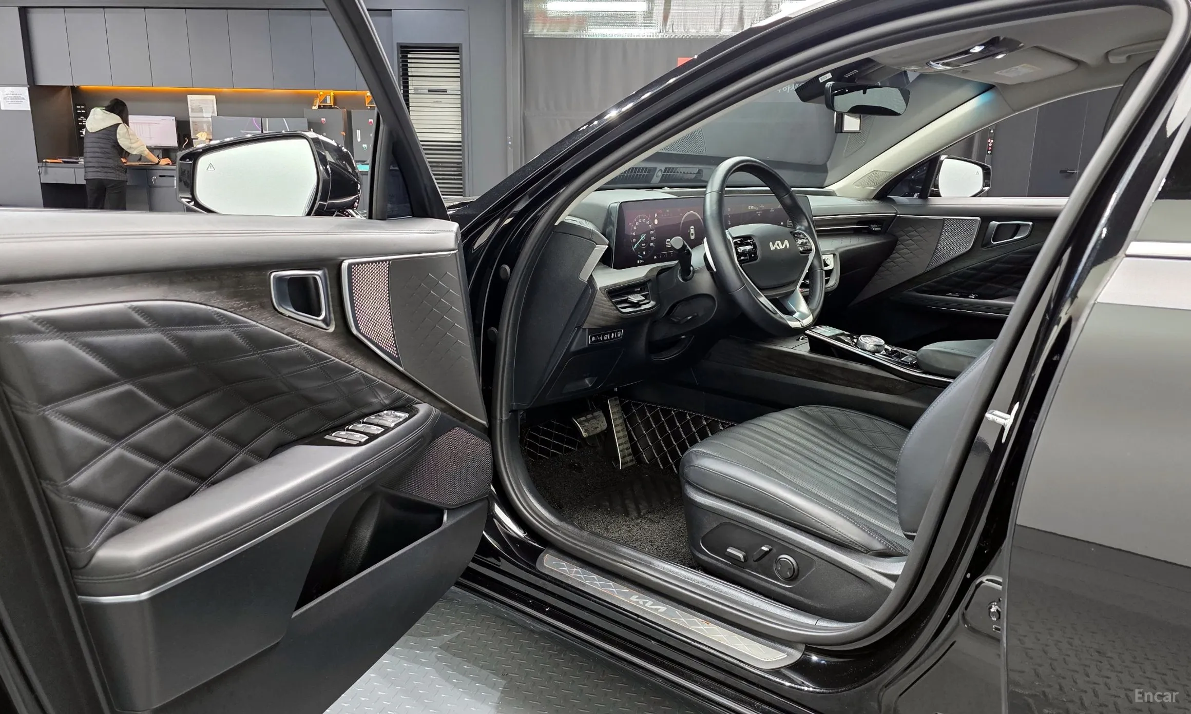 Kia K8 Hybrid превью 11