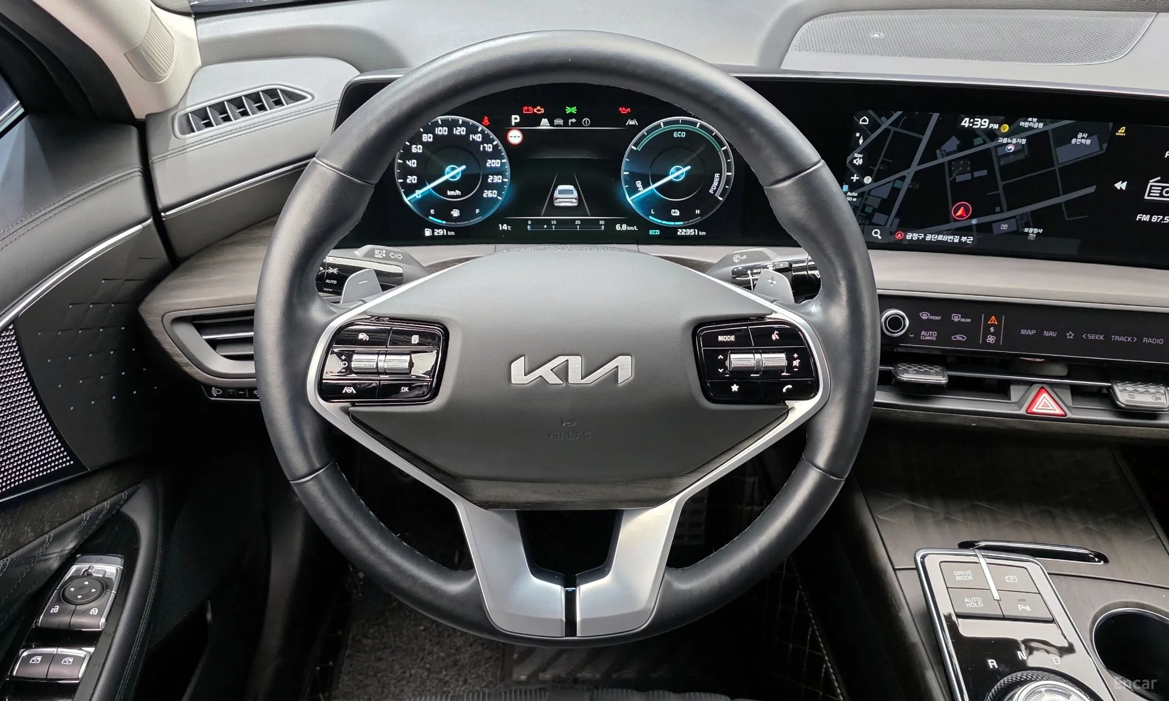 Kia K8 Hybrid превью 13
