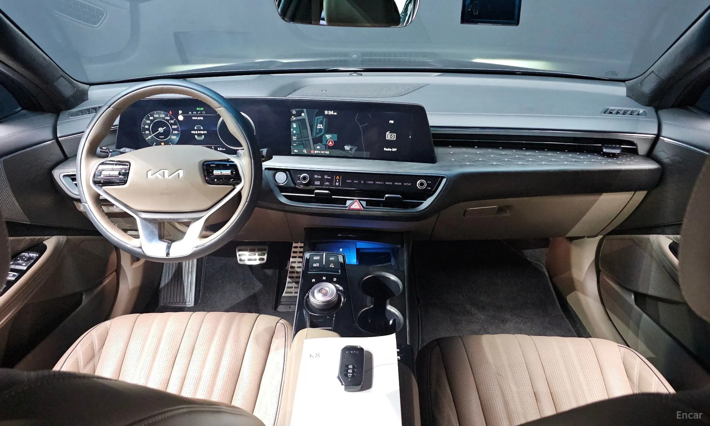 Kia K8 превью 7