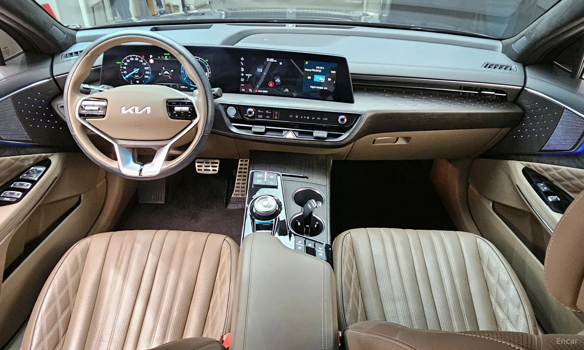 Kia K8 Hybrid превью 7