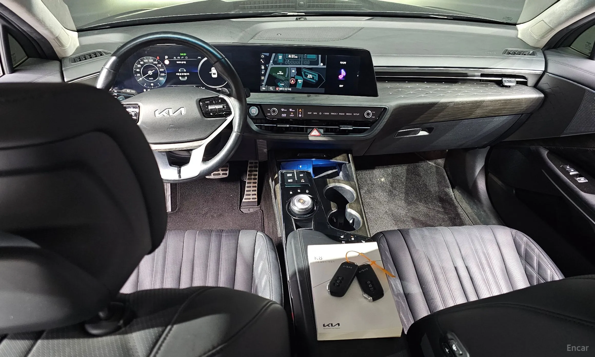 Kia K8 превью 7
