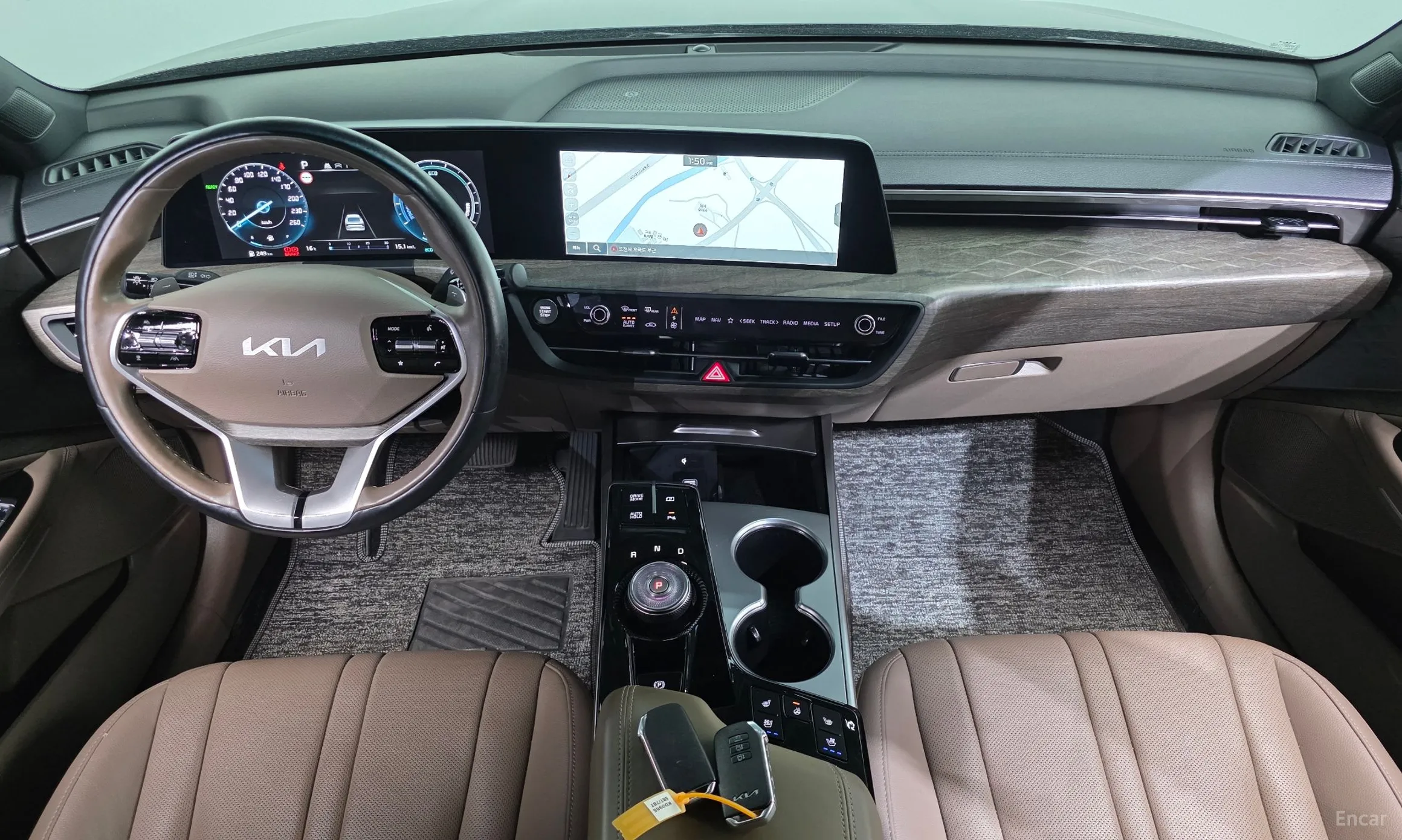 Kia K8 Hybrid превью 7