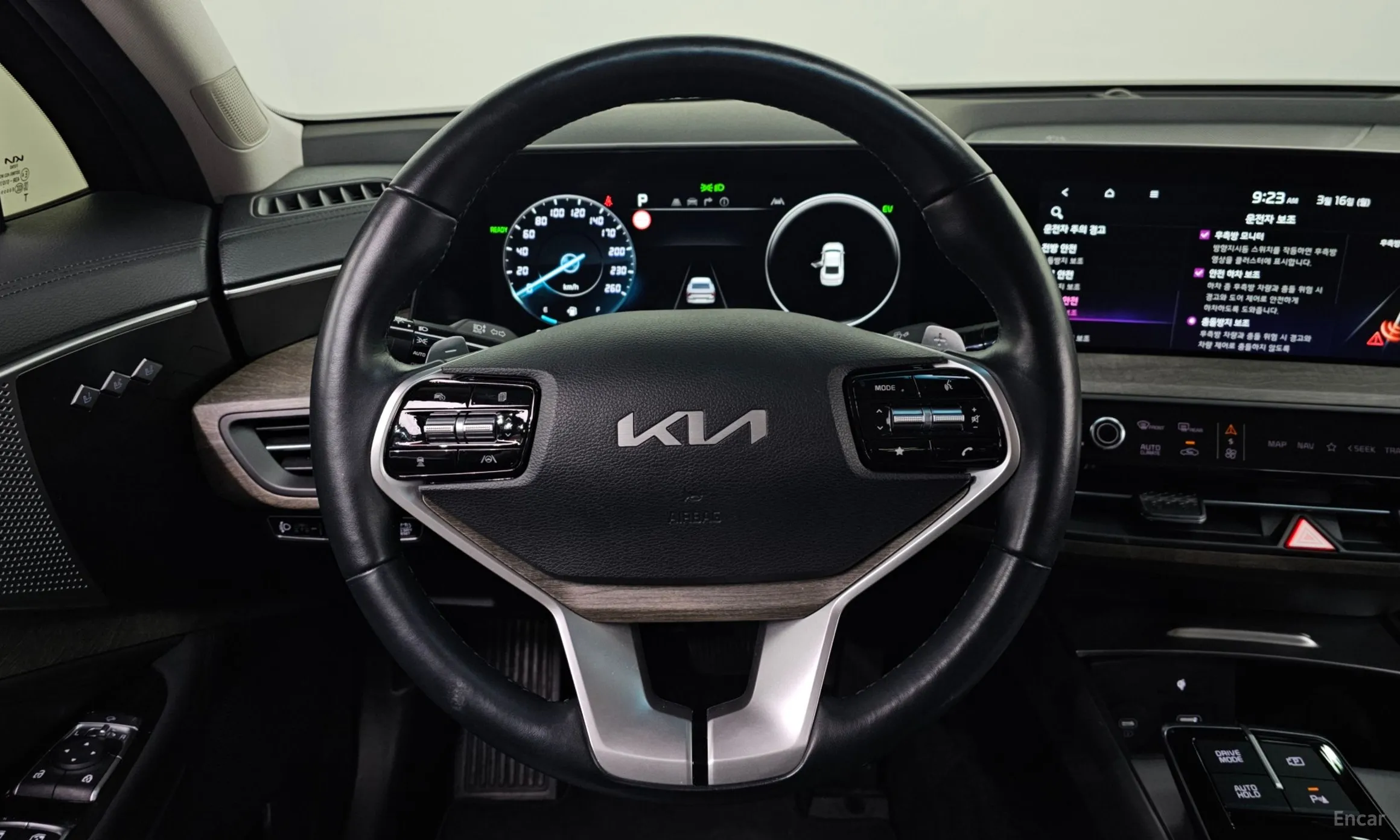 Kia K8 Hybrid превью 14