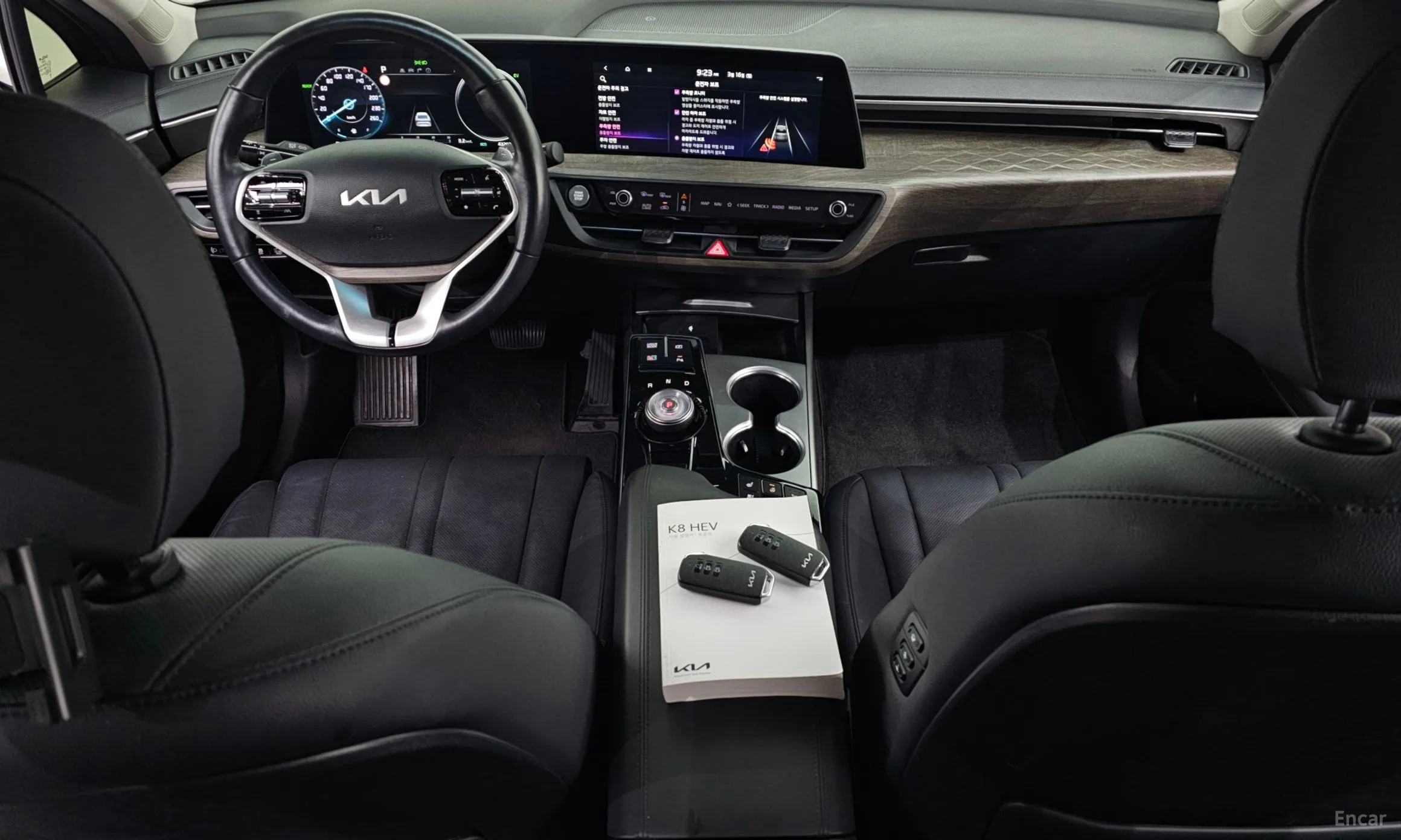 Kia K8 Hybrid превью 7