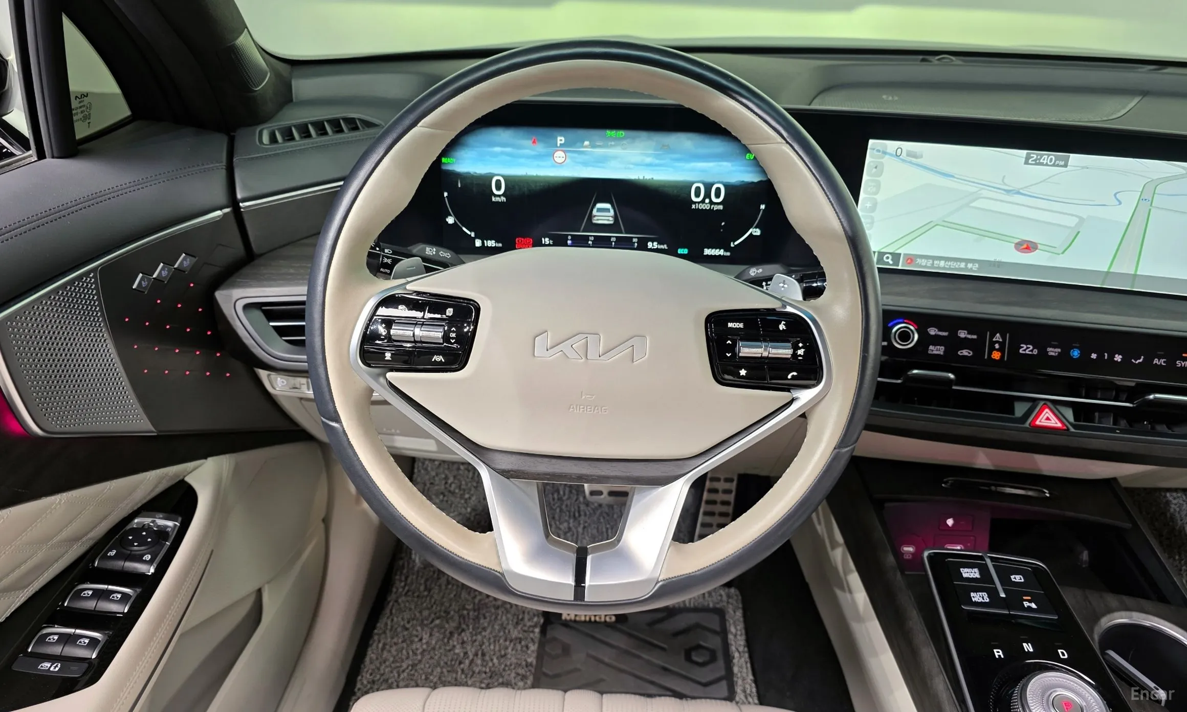 Kia K8 Hybrid превью 13