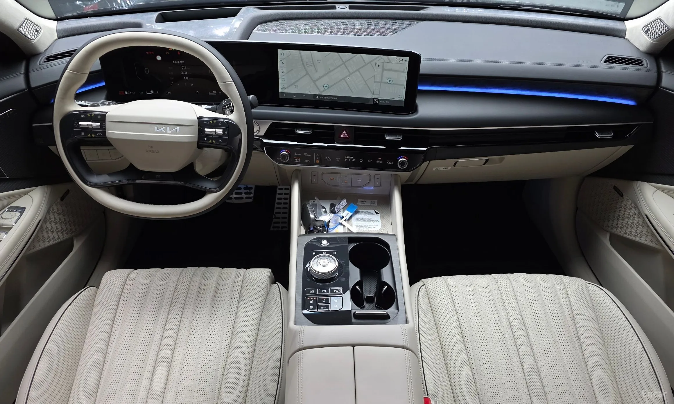 Kia K8 Hybrid превью 7