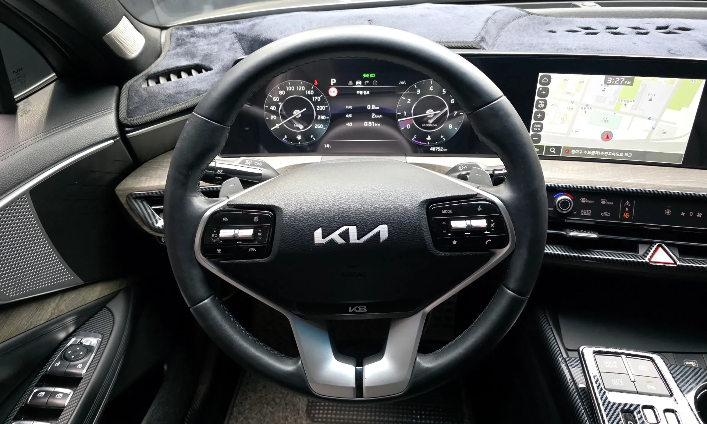Kia K8 превью 13