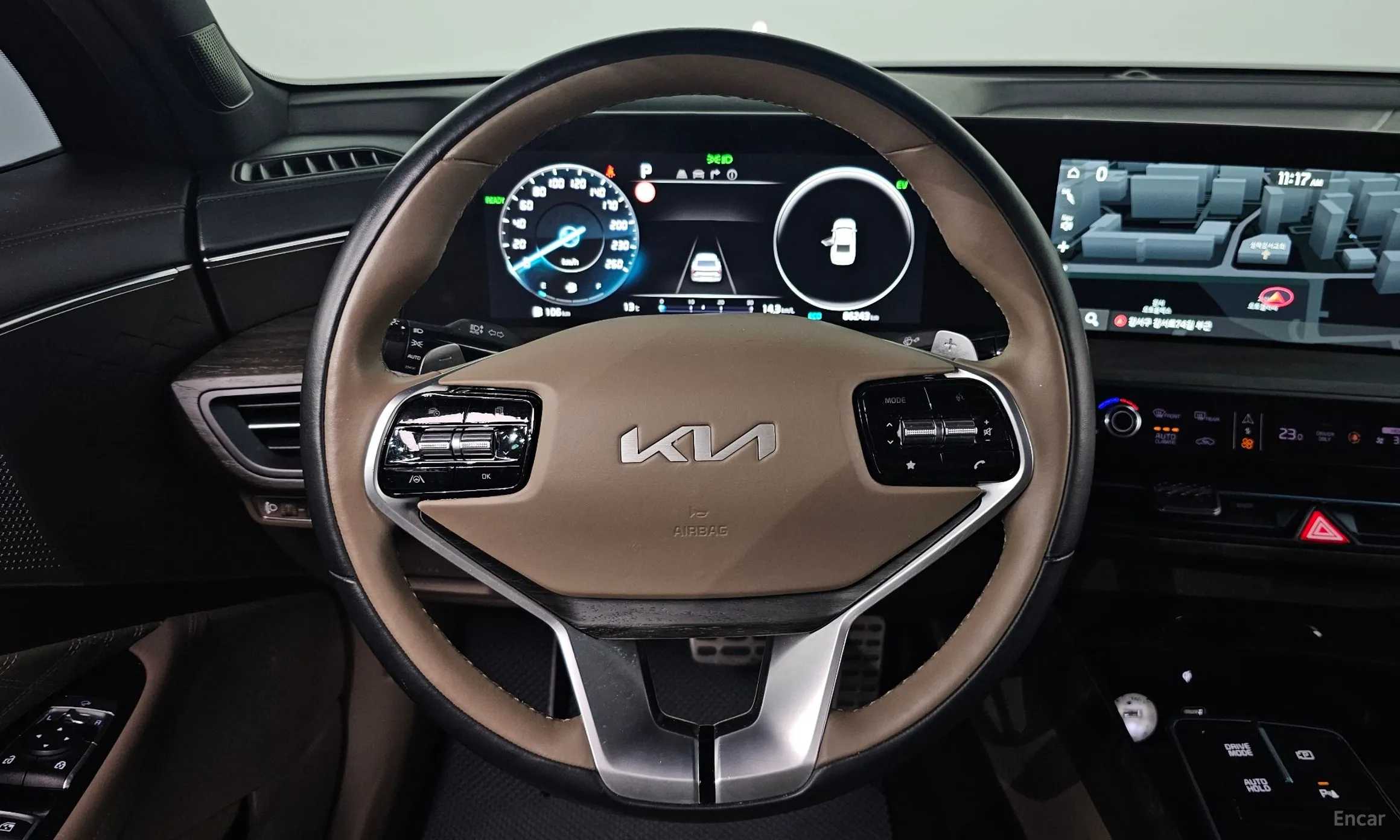 Kia K8 Hybrid превью 13