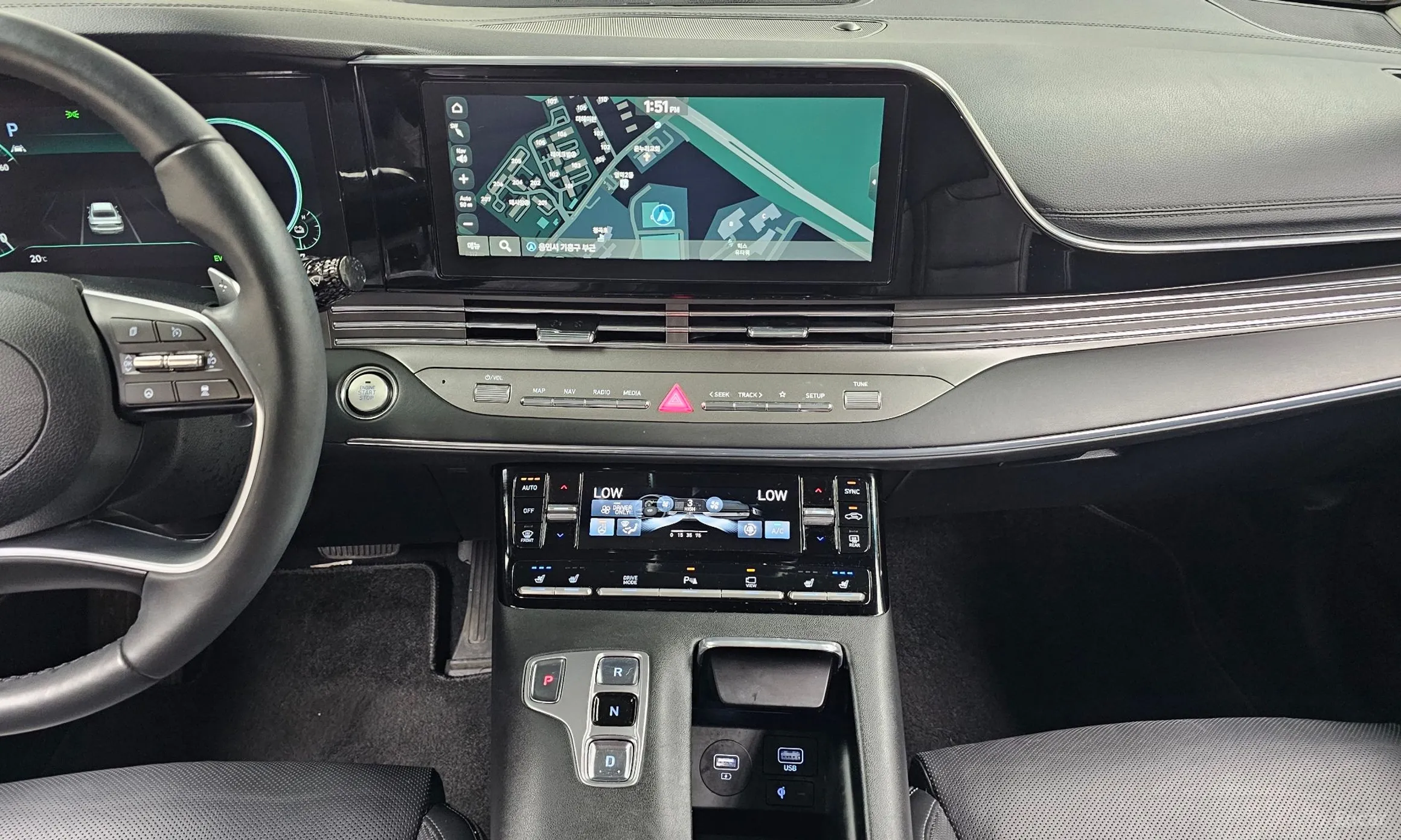 Hyundai Grandeur IG Hybrid превью 15