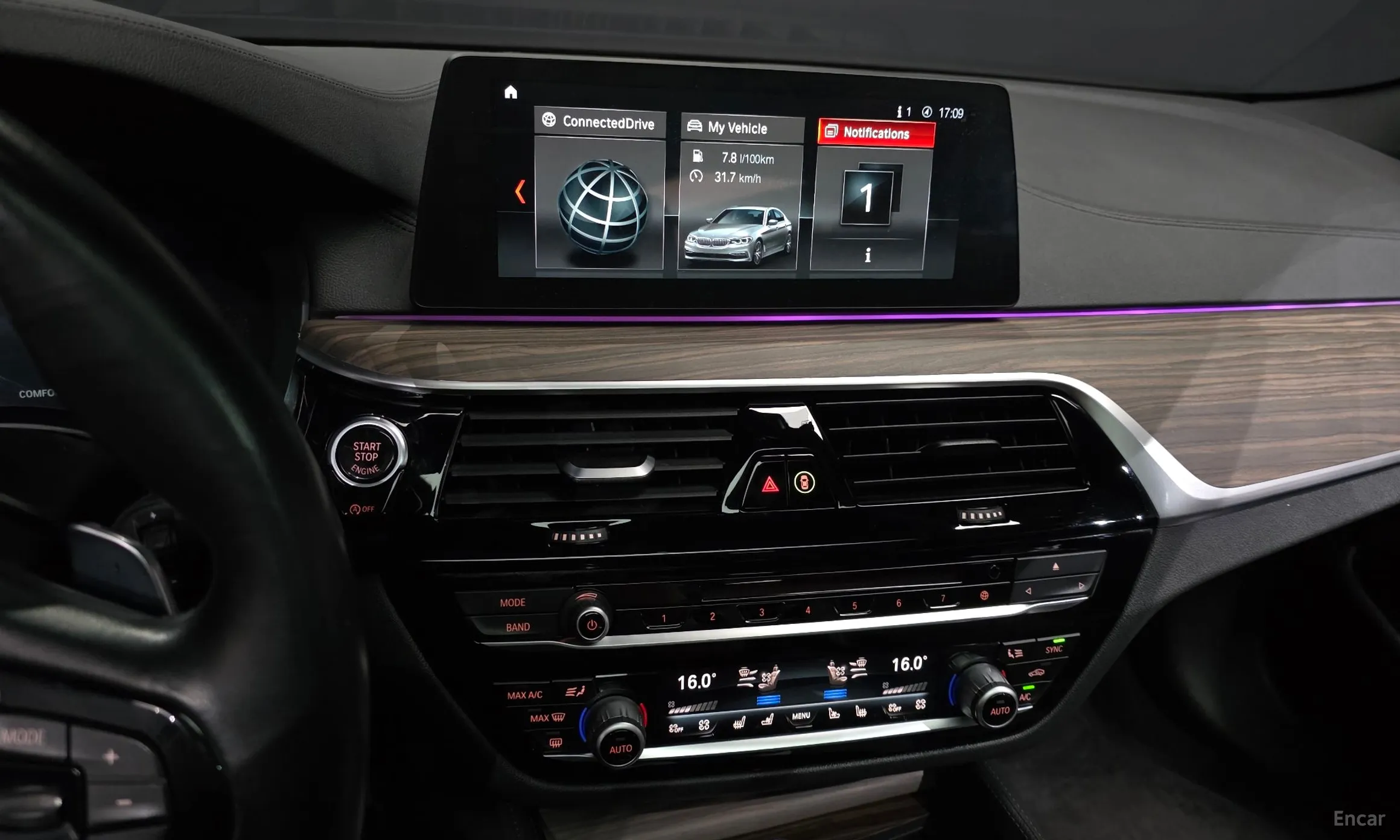 BMW 5 Series (G30) превью 14