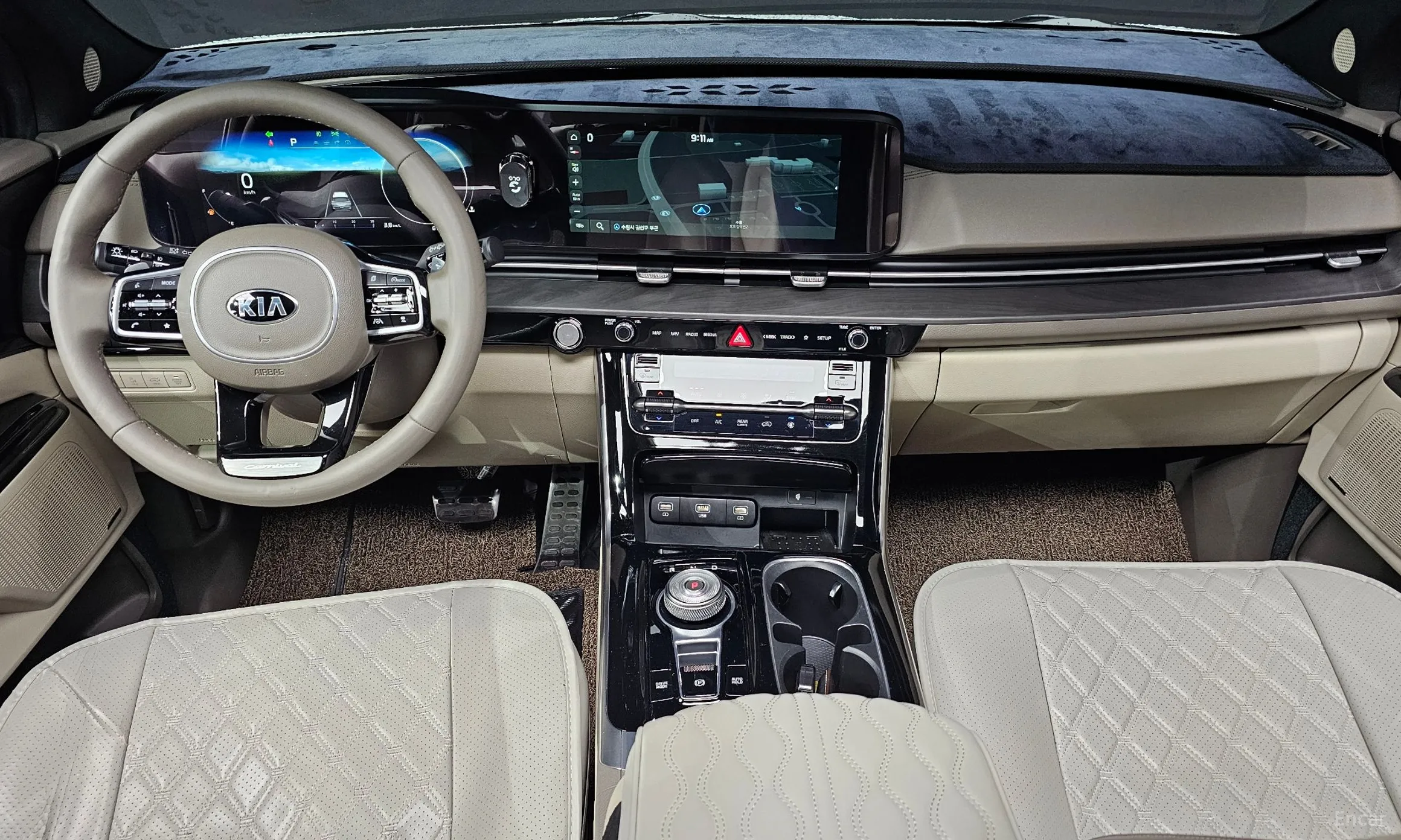 Kia Carnival Gen 4 превью 7