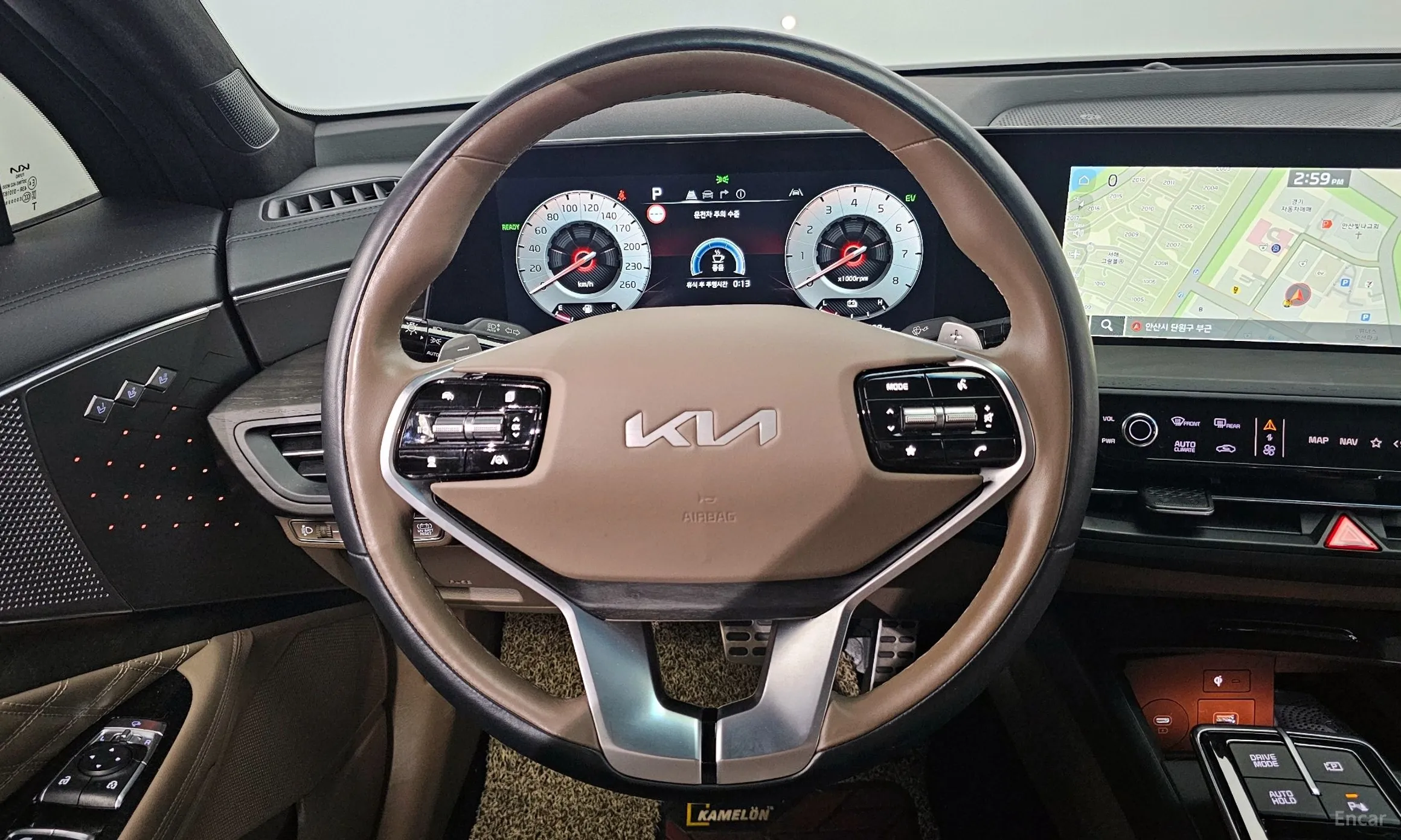 Kia K8 Hybrid превью 13