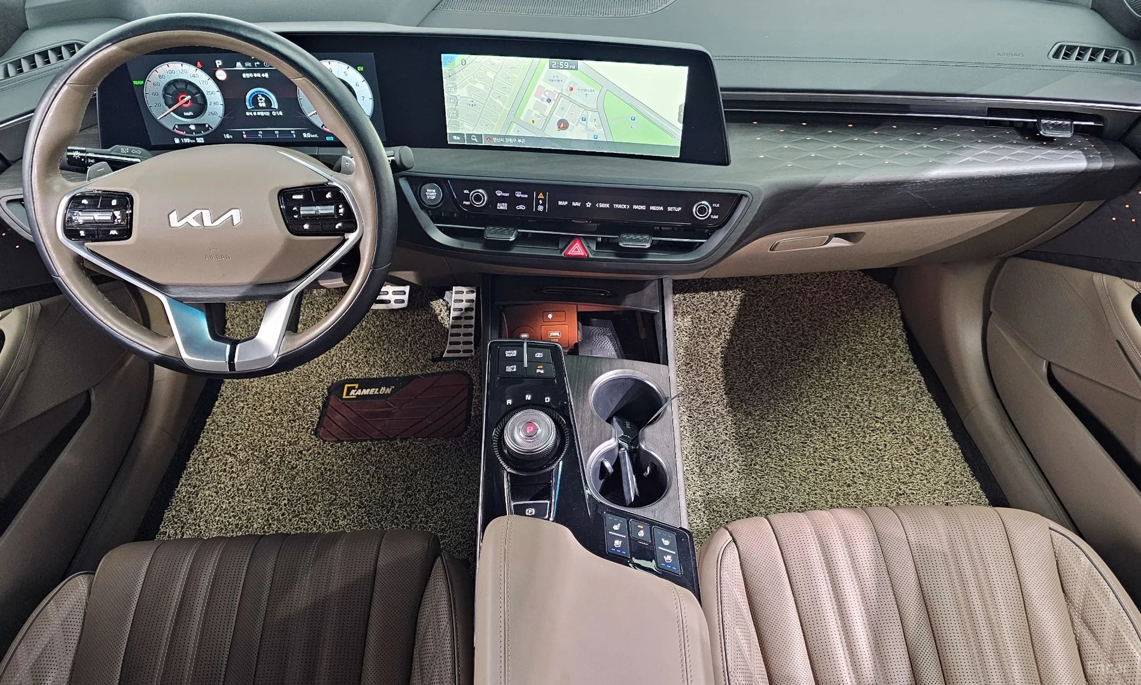 Kia K8 Hybrid превью 7