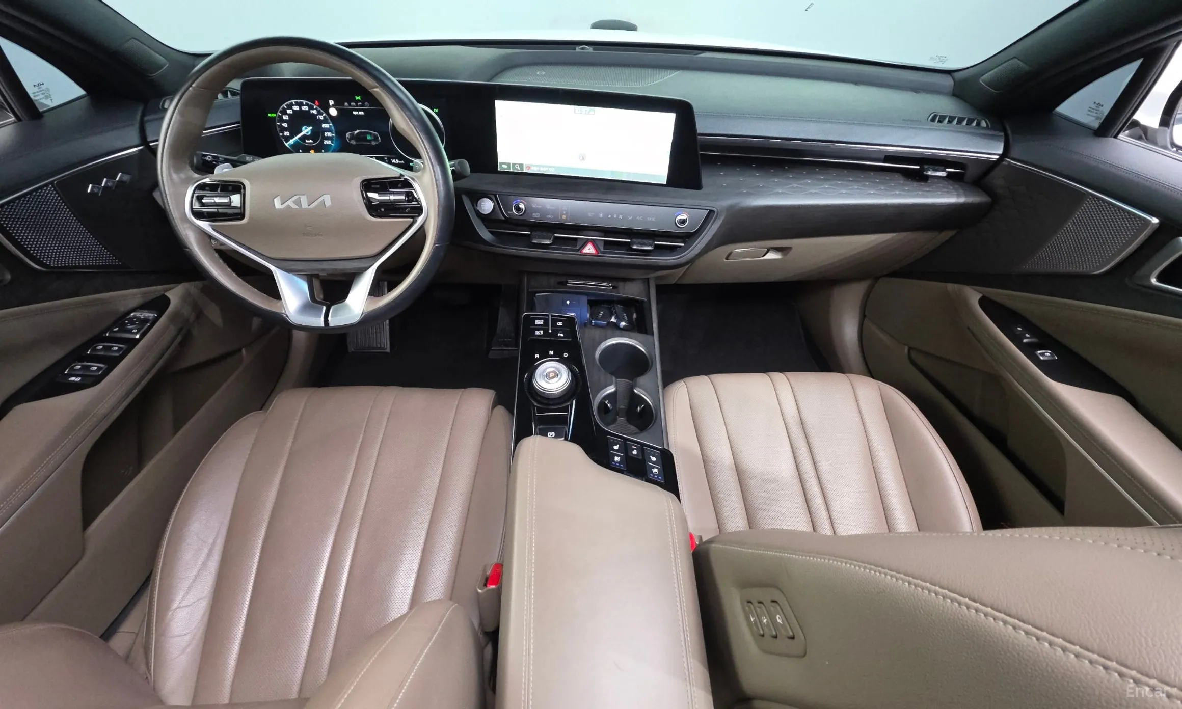 Kia K8 Hybrid превью 7