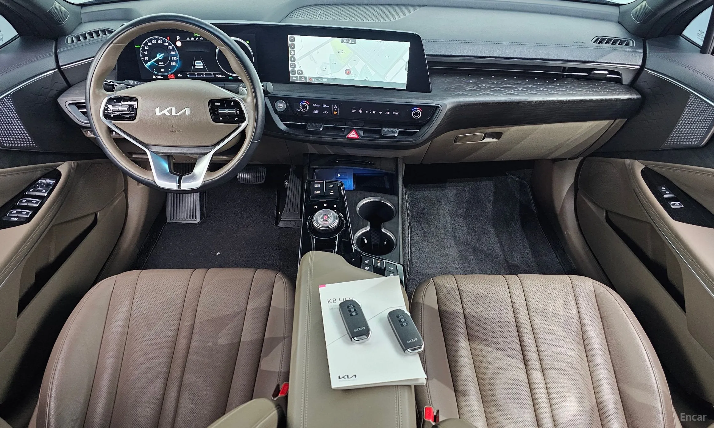 Kia K8 Hybrid превью 7