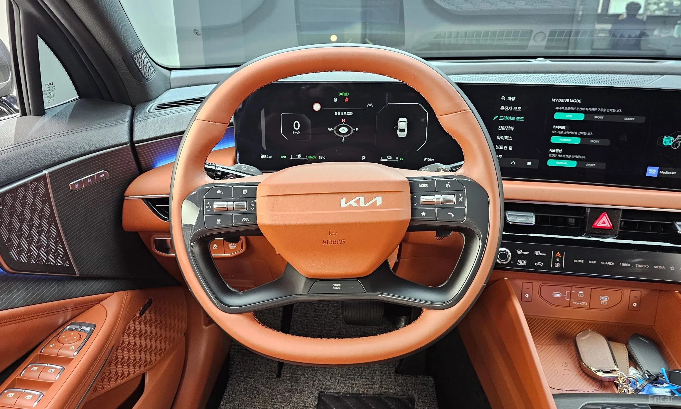 Kia K8 Hybrid превью 13