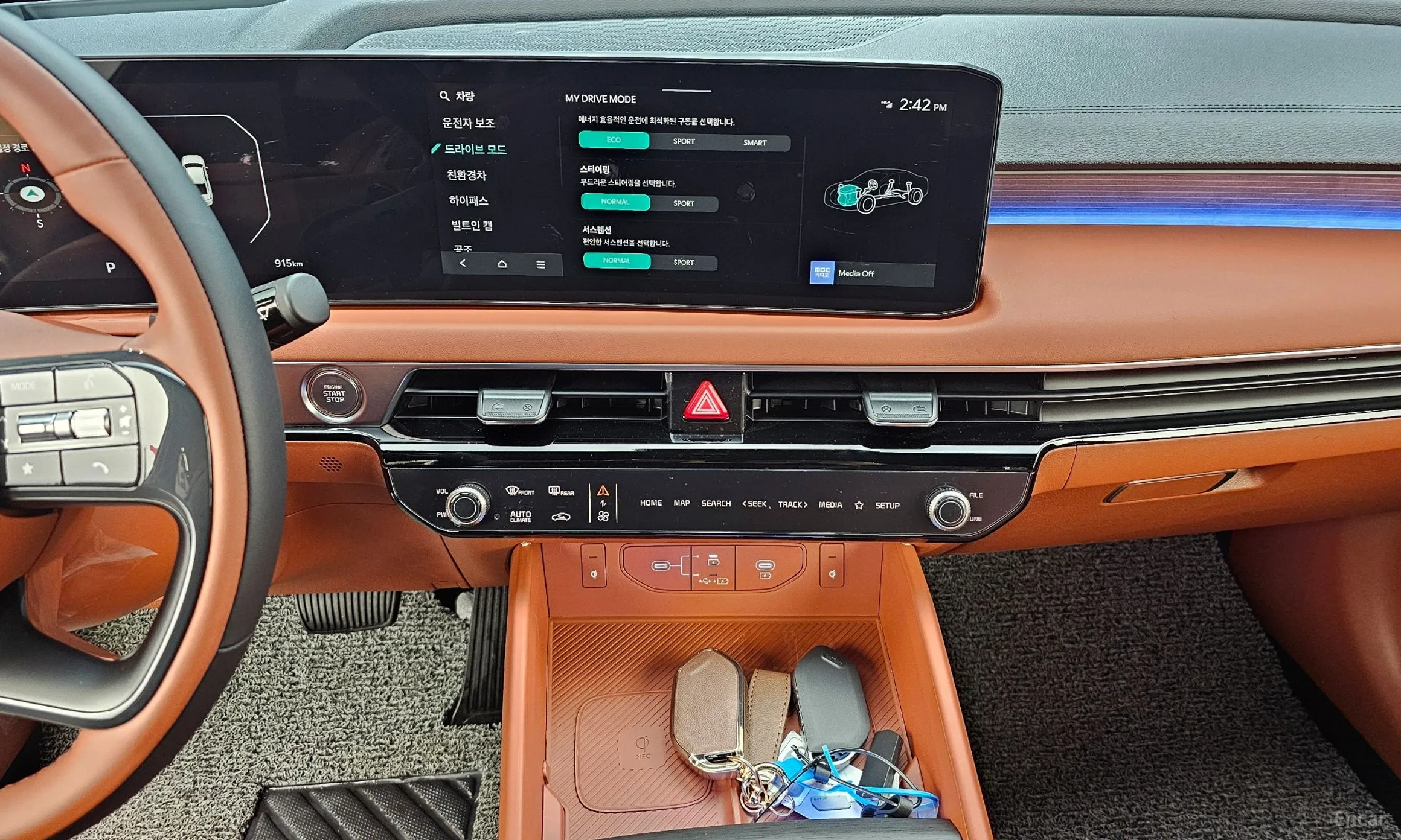 Kia K8 Hybrid превью 14