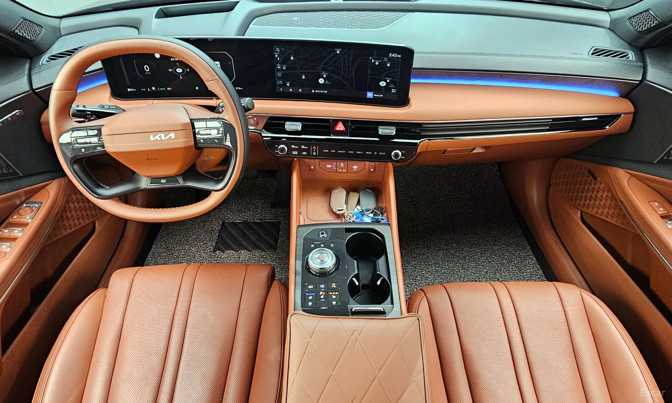 Kia K8 Hybrid превью 7