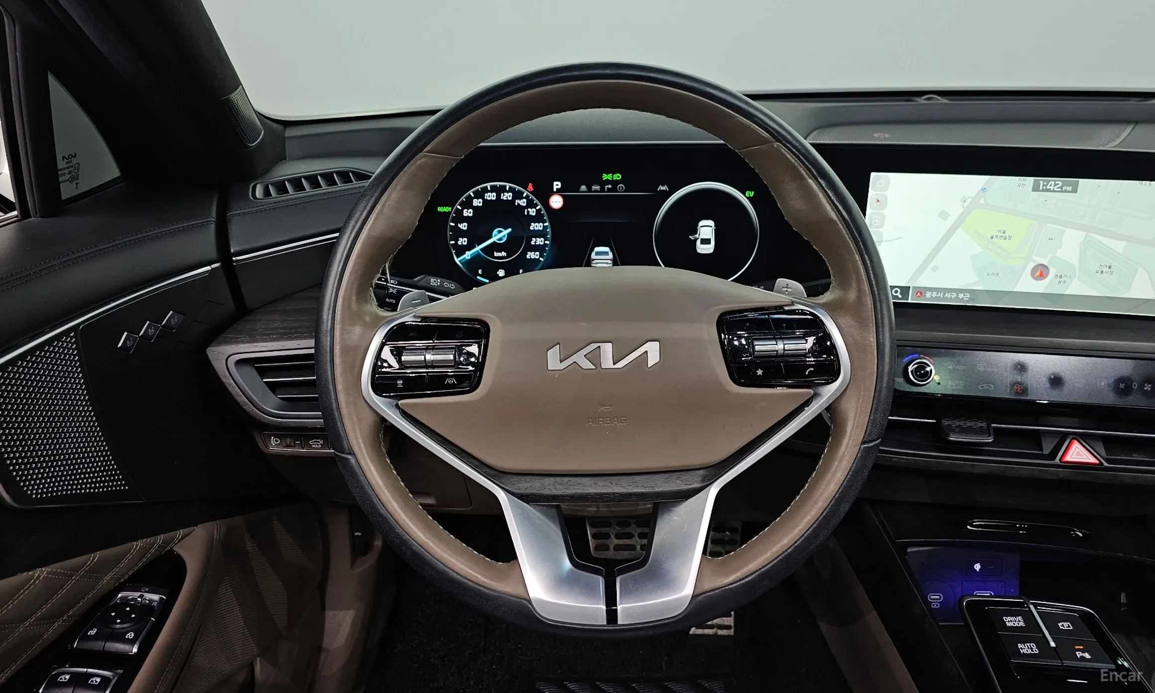 Kia K8 Hybrid превью 13