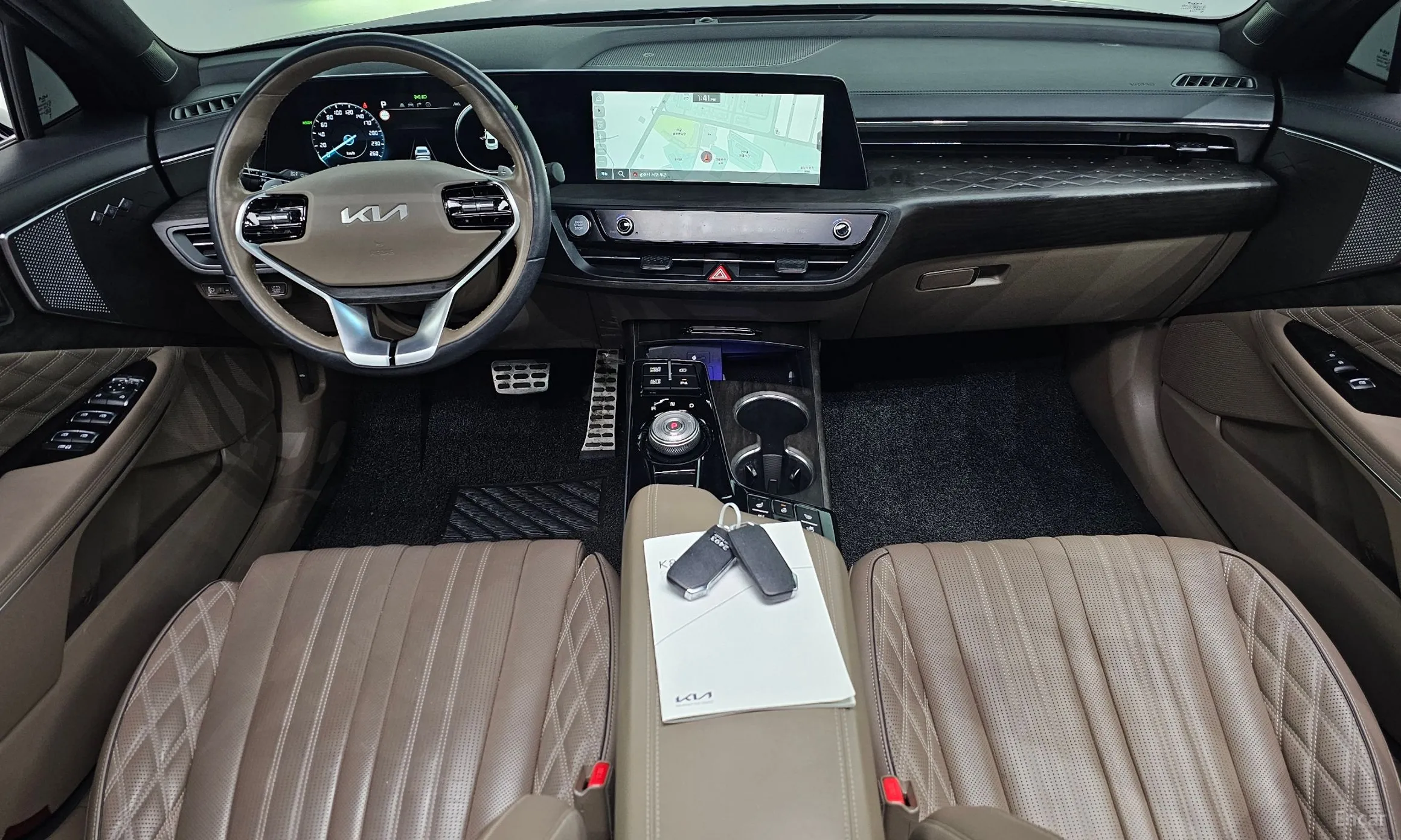 Kia K8 Hybrid превью 7