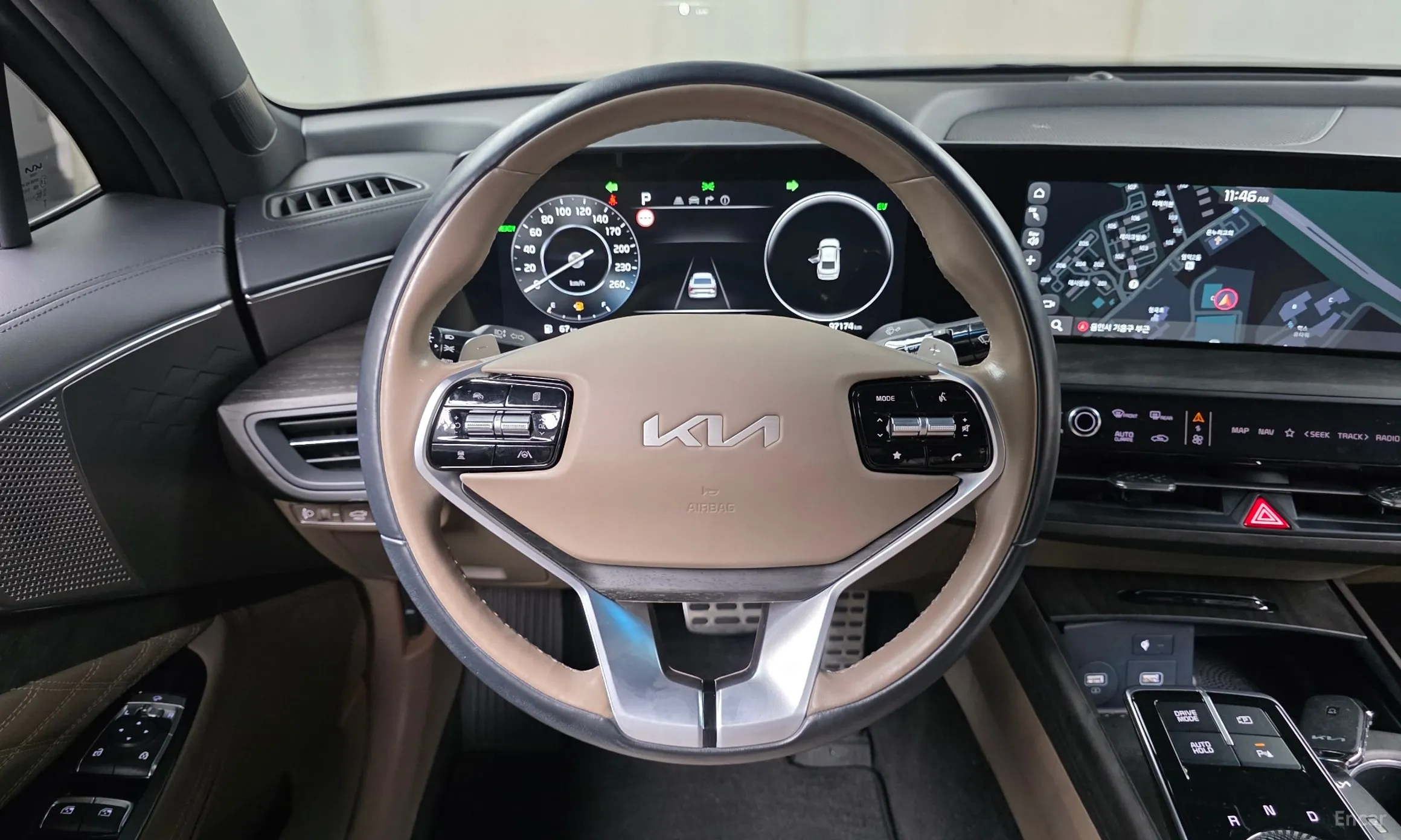 Kia K8 Hybrid превью 13